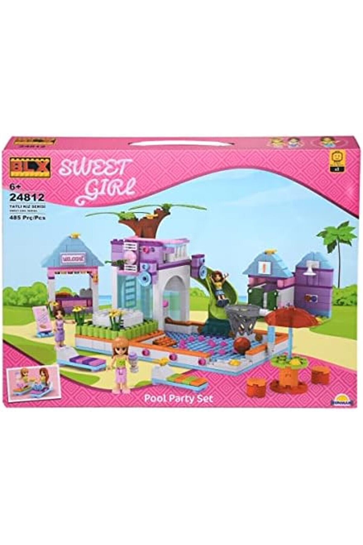 Modashi̇ne Set Havuz Parti̇si̇ 3Fgr.502Prç. Modascope 1014773