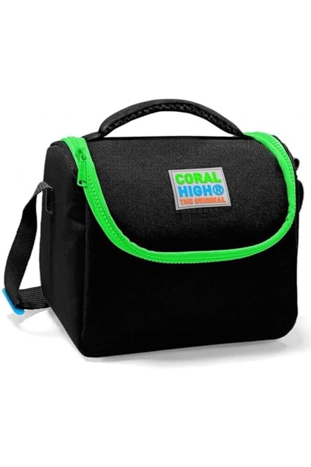 Modashi̇ne Si̇yah Yeşi̇l Kız Ve Erkek Çocuk Yalıtımlı Beslenme Çantası Modascope 1014773