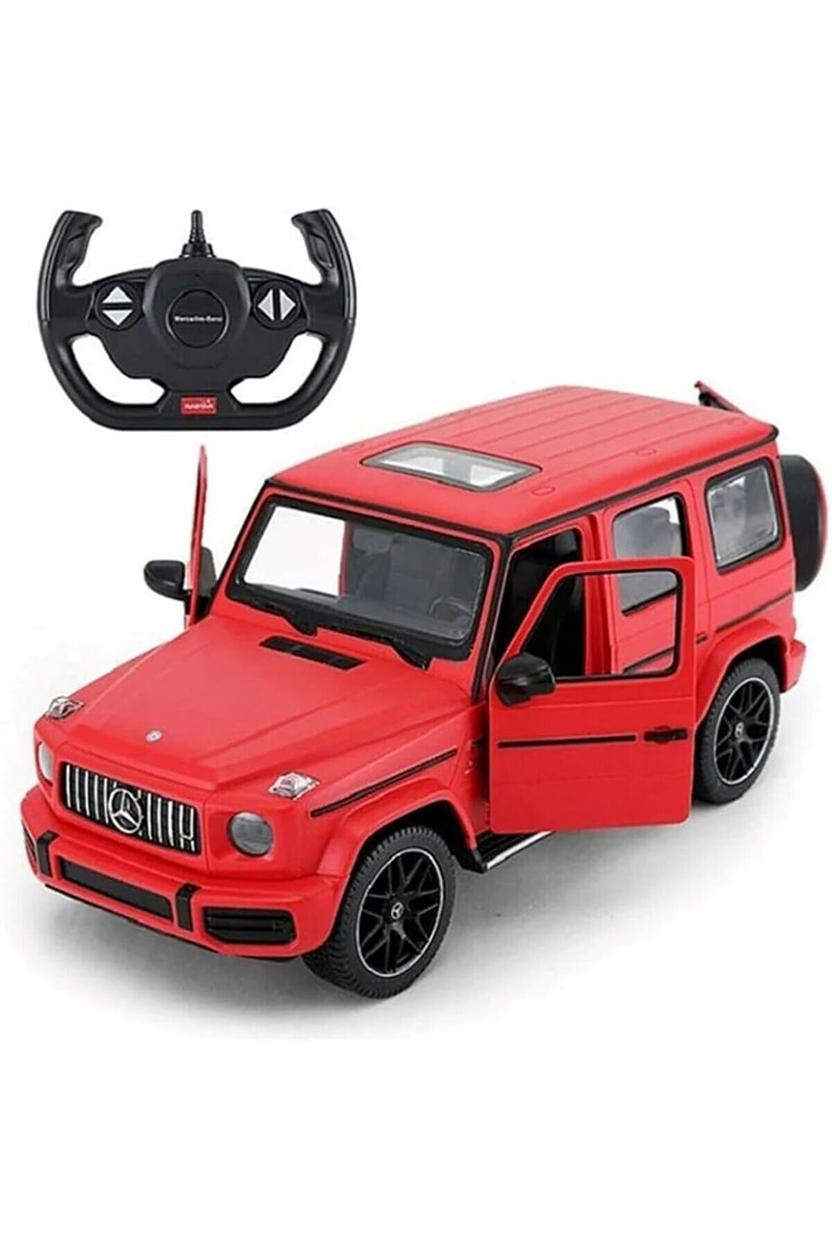 STOREMAX pltnstoreshop Mercedes Benz G63 Amg Işıklı Uzaktan Kumandalı Araba - Kırmızı (Kırmızı) pltnstoreshop