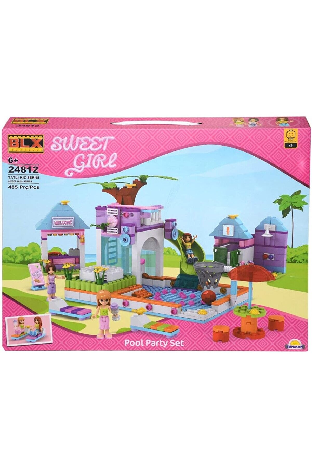 STOREMAX modashine Set Havuz Partisi 3Fgr.502Prç. modascope 1014773