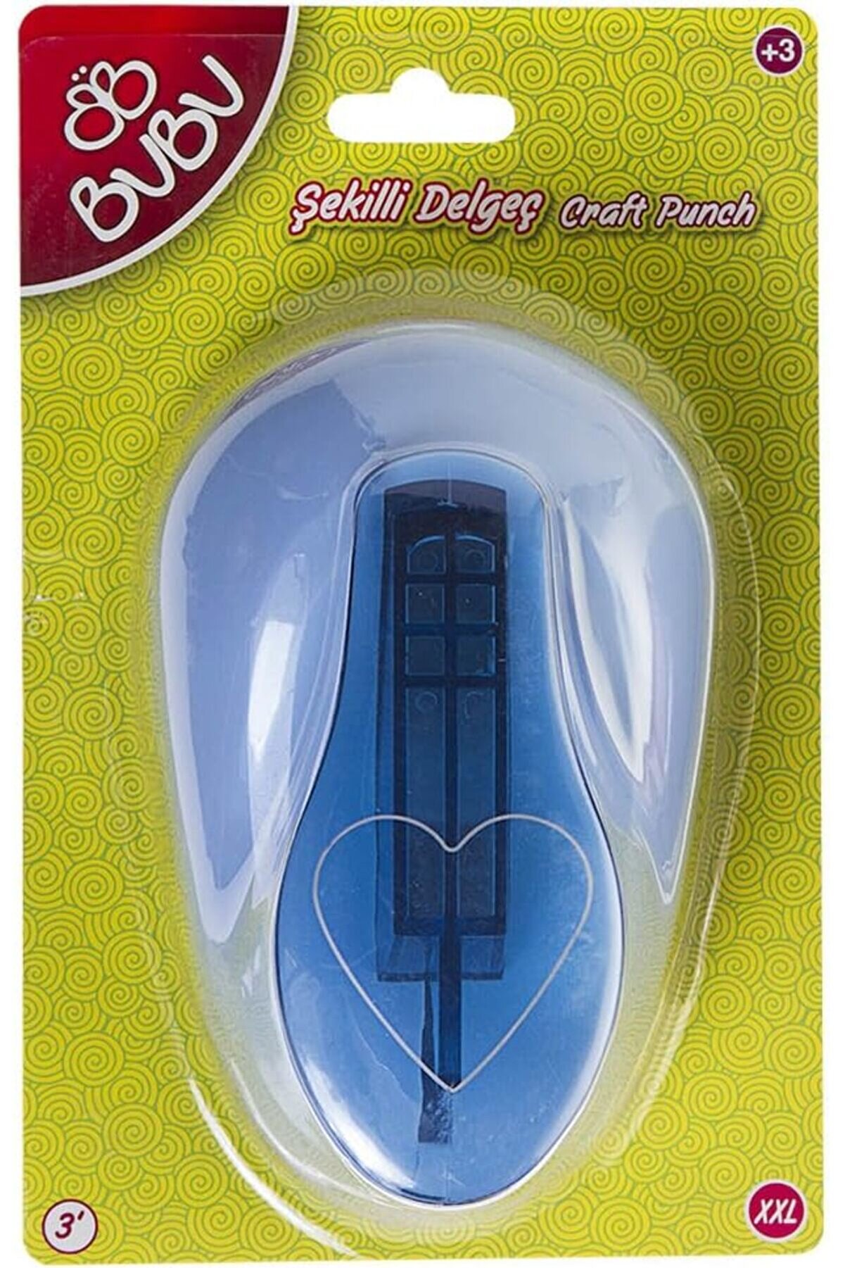 STOREMAX modashine DELGEÇ ŞEKİLLİ EVA VE KAĞIT KALP 3 DE0013 modascope 1014773