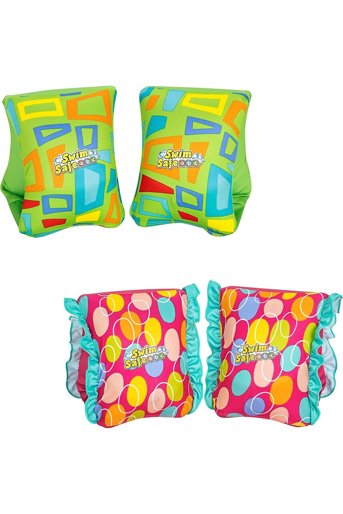 STOREMAX modashine Swim Safe ABC Kumaş Şişirilebilir Kol Bandı Şamandıralar S/M modascope 1014773