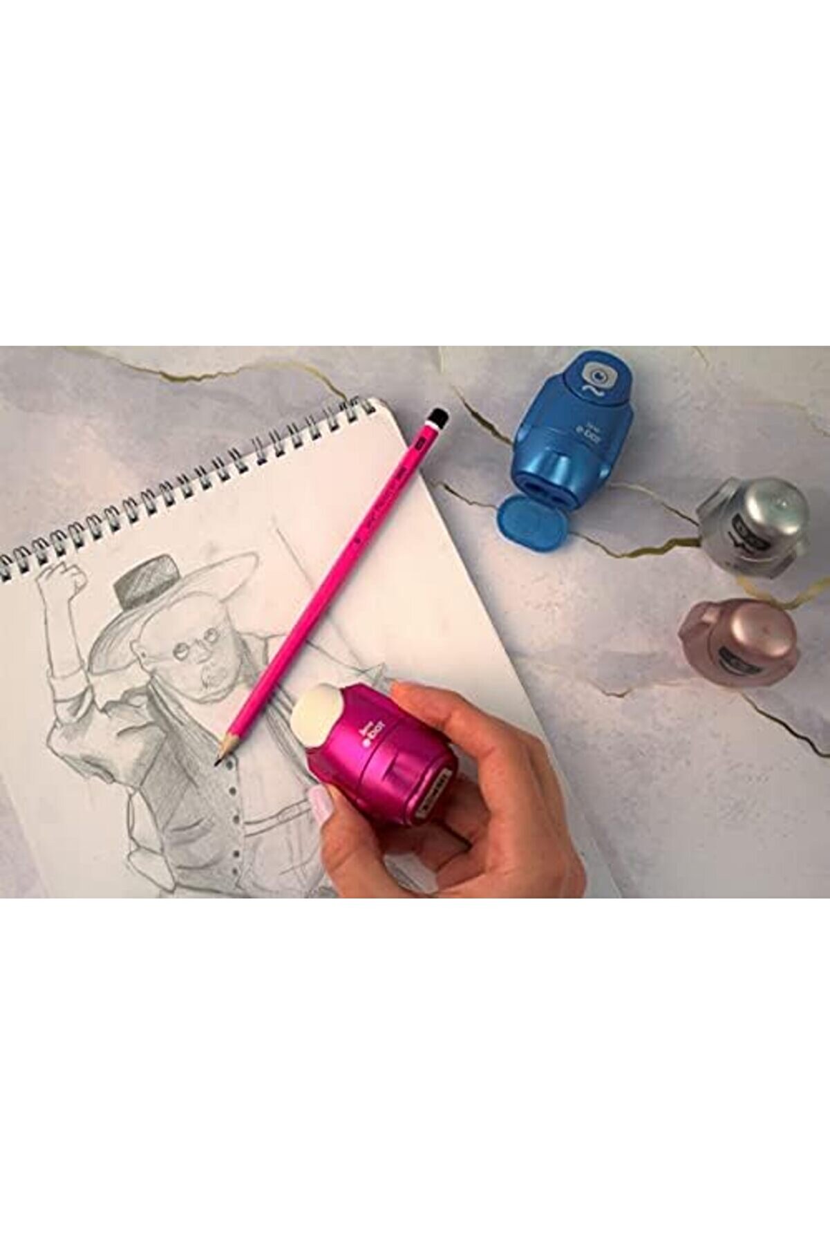 Modashi̇ne E-Bot Si̇lgi̇li̇ Kalemti̇ras Metali̇k Mavi̇ Tekli̇ Modascope 1014773