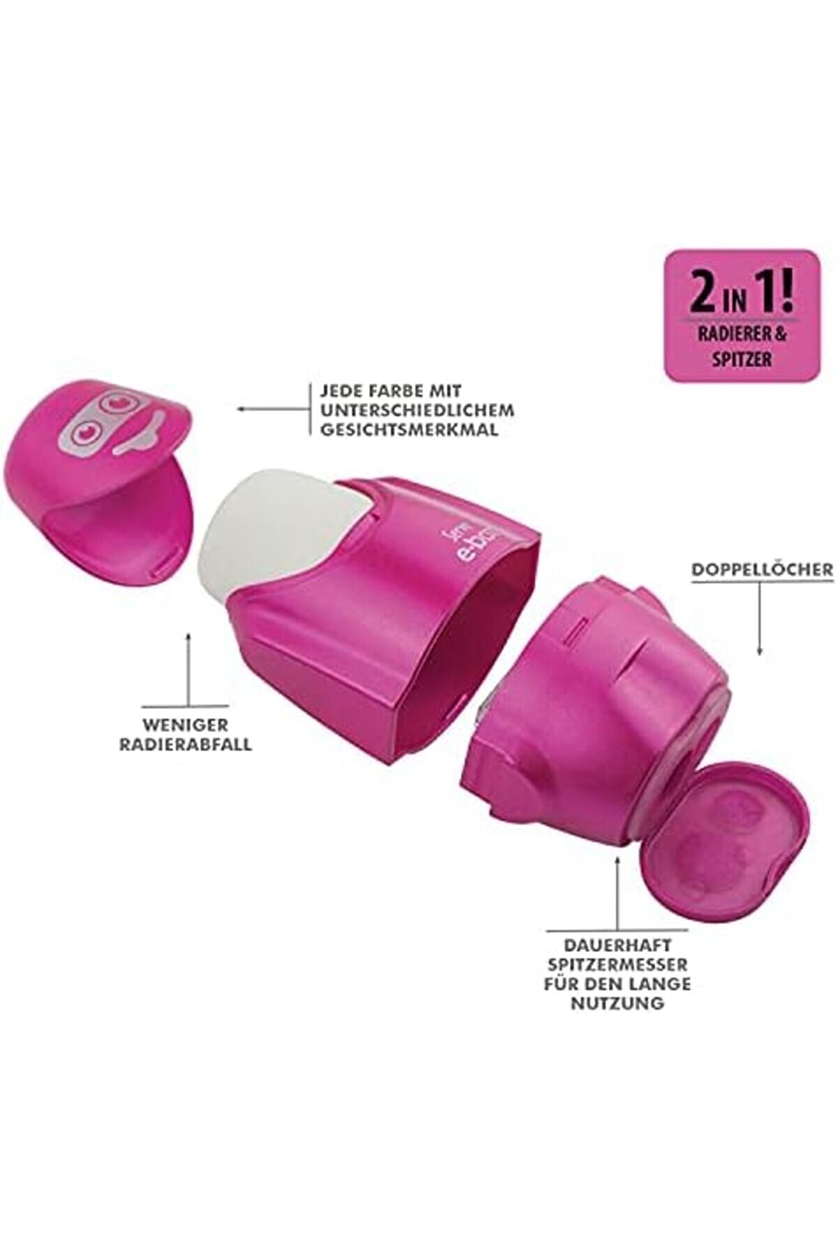 Modashi̇ne E-Bot Si̇lgi̇li̇ Kalemti̇ras Metali̇k Pembe Tekli̇ Modascope 1014773