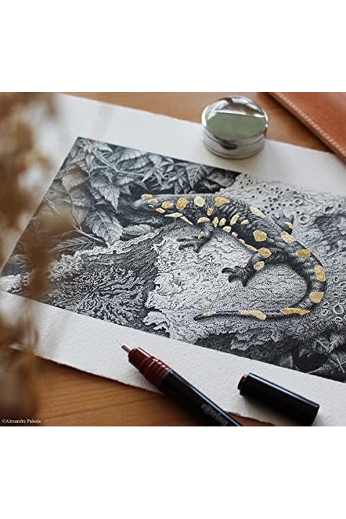 Modashi̇ne Isograph Tekni̇k Çi̇zi̇m, 0,1 Mm, Si̇yah Mürekkep Modascope 1014773