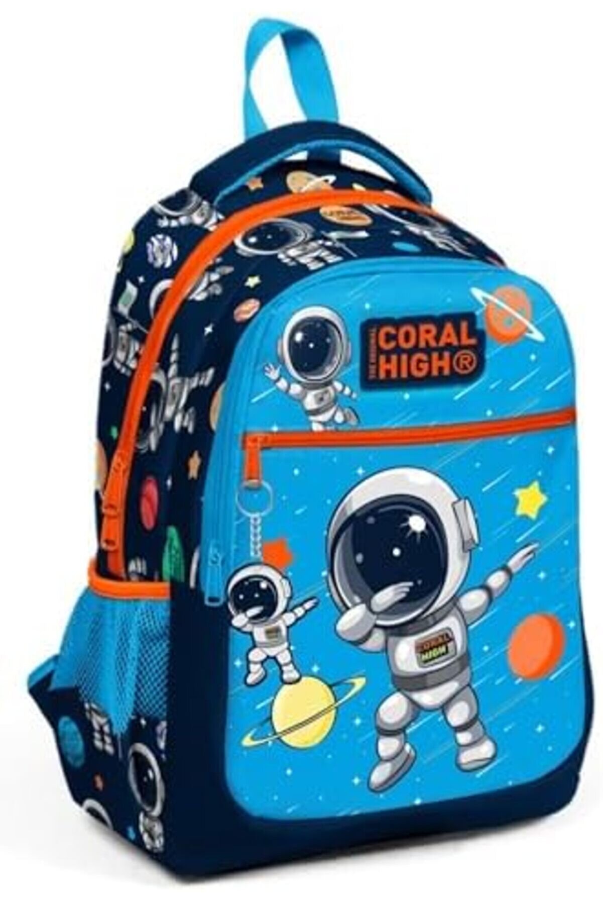 Modashi̇ne &Uuml;&ccedil; G&ouml;zl&uuml; Erkek &Ccedil;ocuk İlk Ve Orta Okul &Ccedil;antası - Laci̇vert Mavi̇ Modascope 1014773