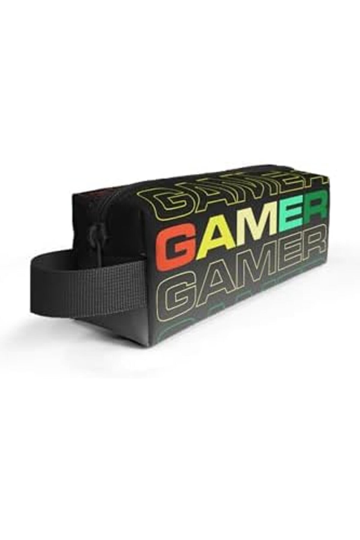 Modashi̇ne Si̇yah Gri̇ Gamer Tek Bölmeli̇ - Erkek Çocuk Çantası Modascope 1014773