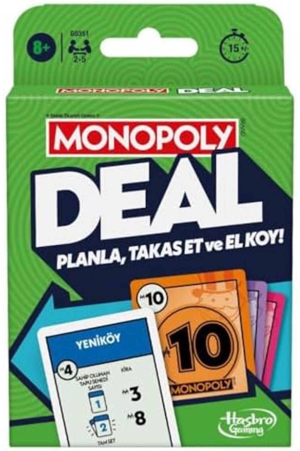 Modashi̇ne Gami̇ng Monopoly Deal Kart Oyunu - T&uuml;rk&ccedil;e Versi̇yon Modascope 1014773