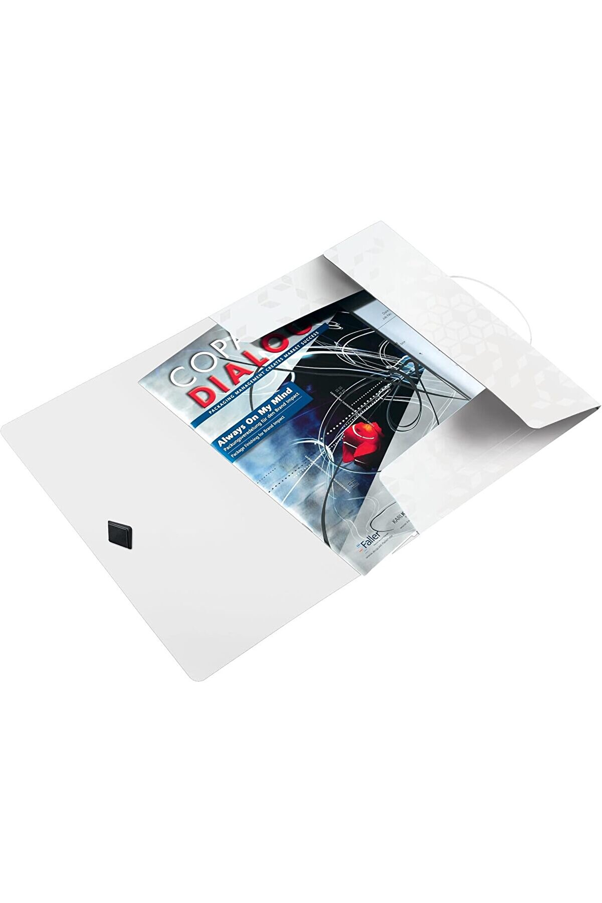 STOREMAX modashine WOW Dosya, Metalik Beyaz modascope 1014773