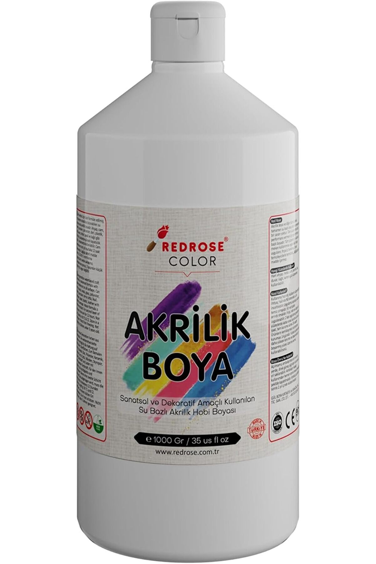 STOREMAX modashine Rose Beyaz Akrilik 1000 gr modascope 1014773