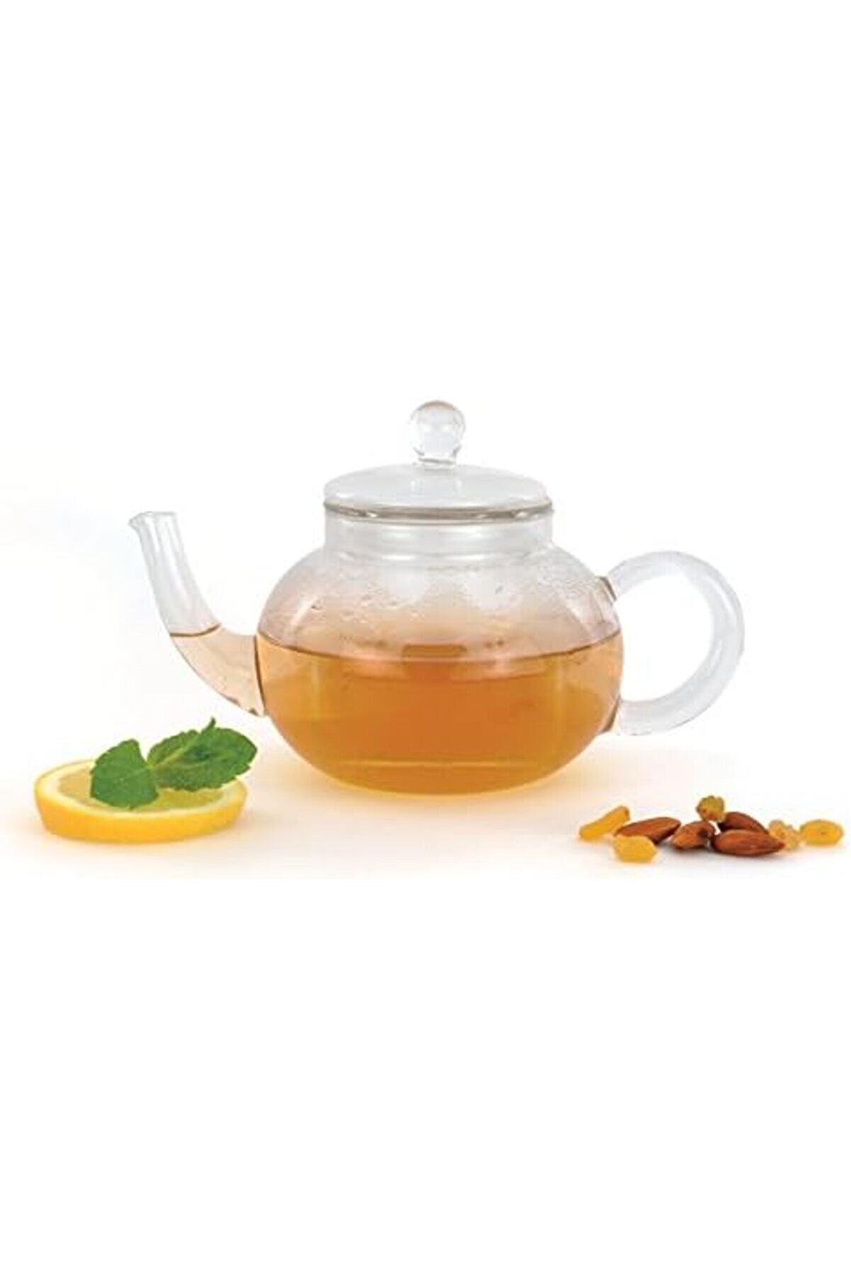 Modashi̇ne 1107037 Çaydanlık, Isıya Dayanıklı Cam, Şeffaf, 13 X 17 X 15 Cm Modascope 1014773