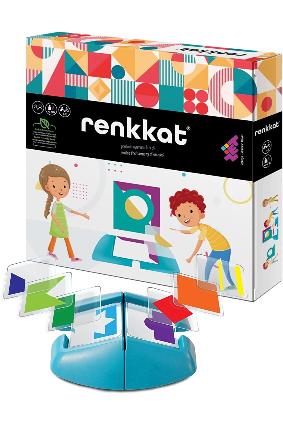 STOREMAX modashine Zeka RENKKAT (Tek Kişilik) Dikkat, Oyunu 4+ Yaş 1 Oyuncu modascope 1014773
