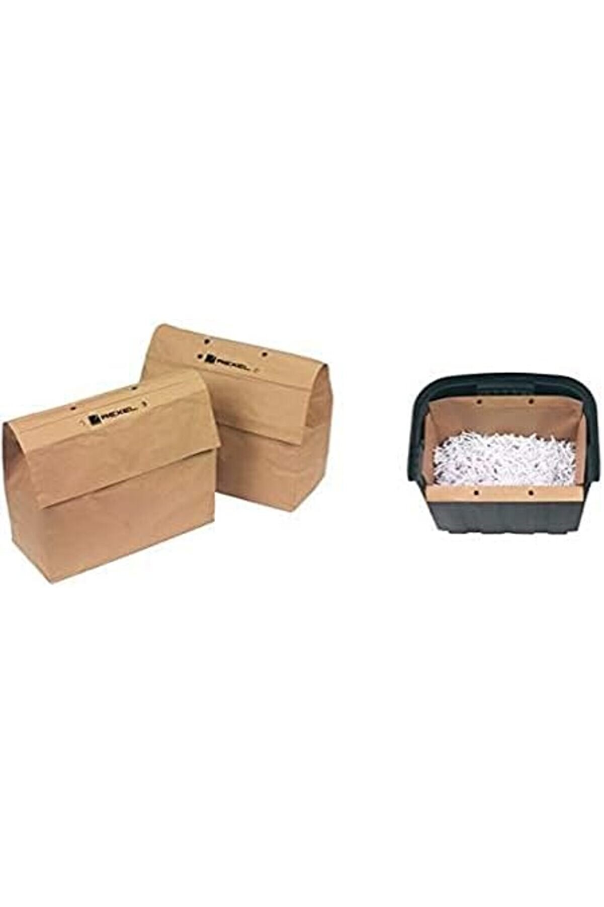 Modashi̇ne 1765028Eu Auto+ 80X Geri̇ Dönüşümlü Evrak İmha Maki̇nesi̇ Atık Torbası, 20 Li̇tre Kapasi̇te, Be