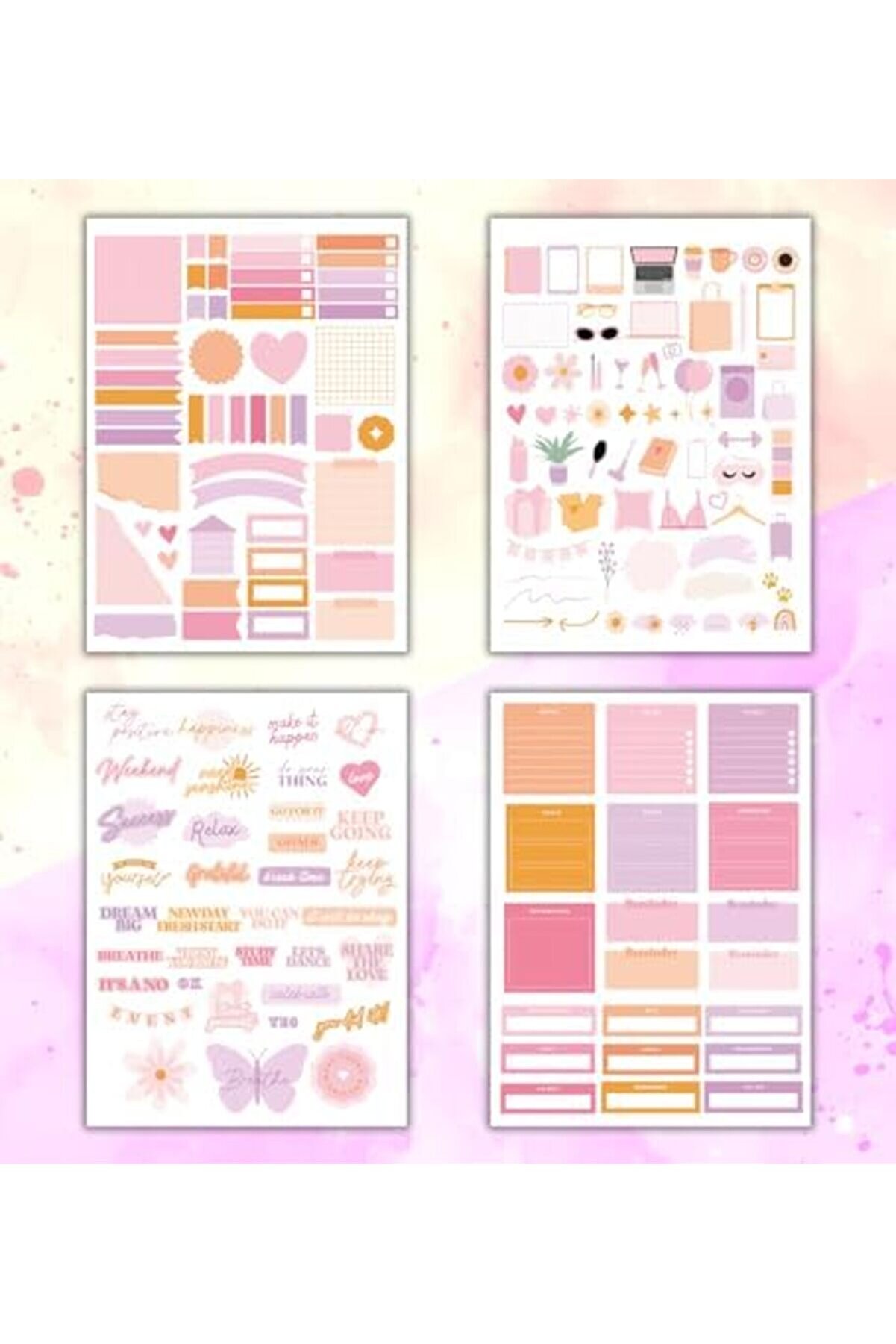 Modashi̇ne Power My Dıy Book 24 * 17 Cm 16 Sayfa Özel Tasarım Rengarenk Ki̇tabı Modascope 1014773