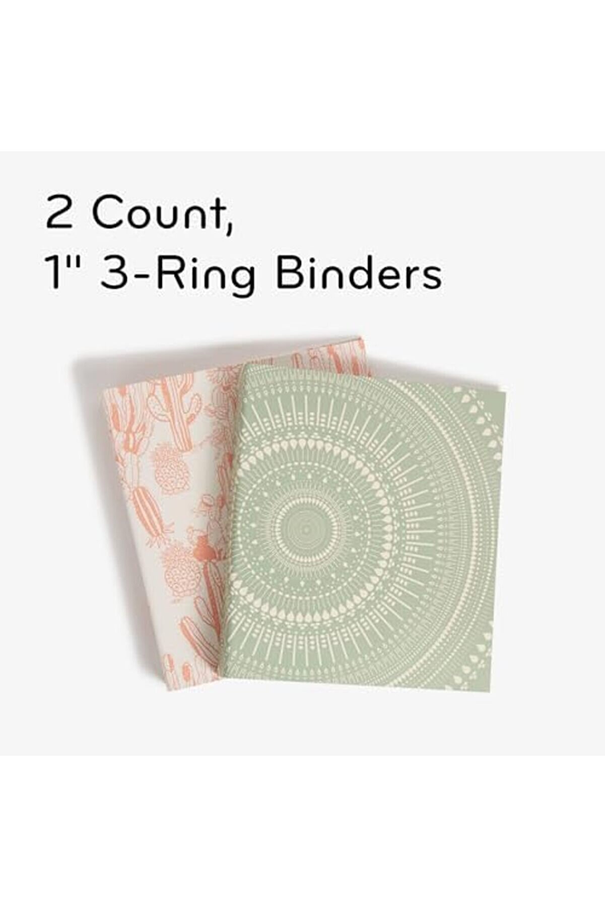 Modashi̇ne Brands Çevre Dostu Ci̇lt Seti̇, Zeyti̇n Ve Somon, 2,5 Cm Halka, 2 Parça Modascope 1014773