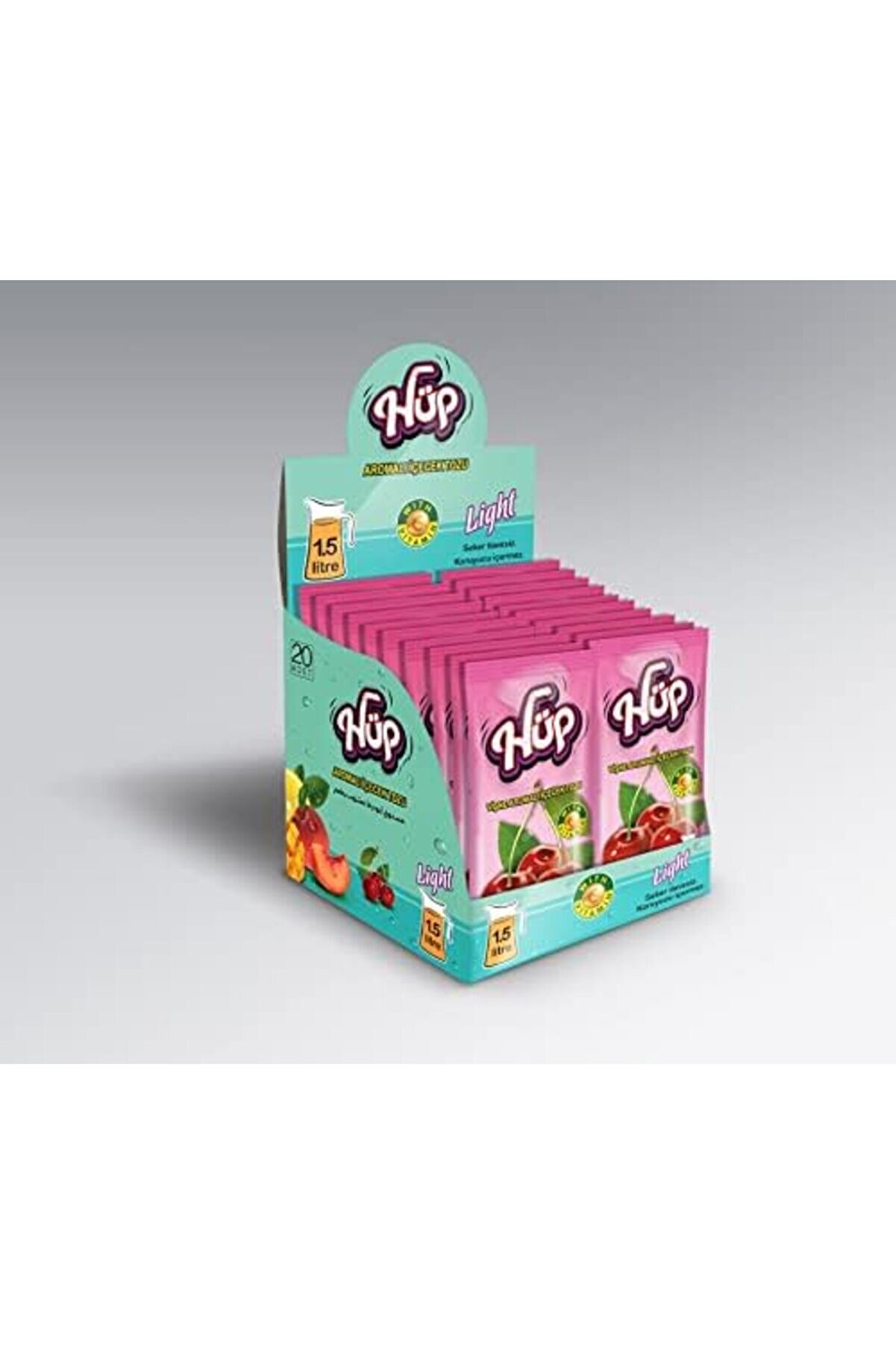 Modashi̇ne Hüp Toz İçecek Vi̇şne 1.5 Li̇tre 20 Li̇ Paket Modascope 1014773