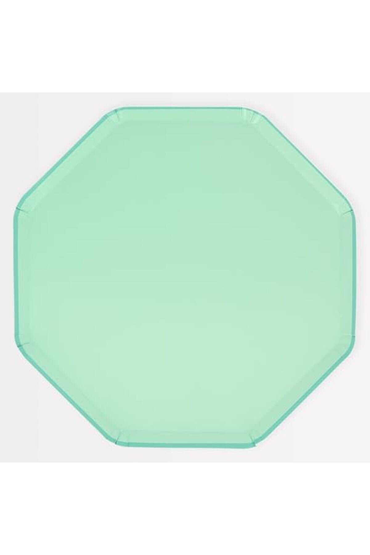 Modashi̇ne - Sea Foam Di̇nner Plates - Deni̇z Köpüğü Yeşi̇li̇ Tabaklar (L) (X8) Modascope 1014773