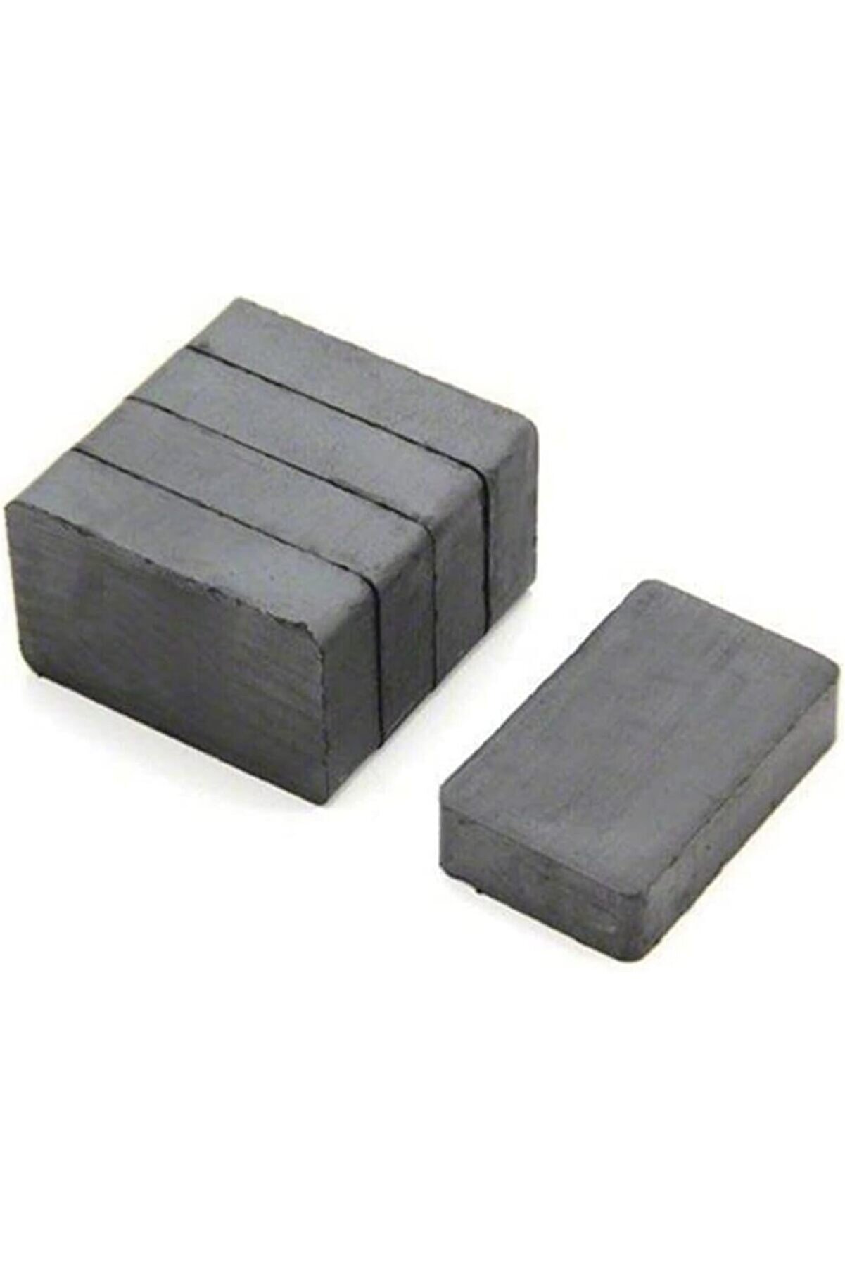 STOREMAX pltnstoreshop 5 Adet 40x25x10 Köşeli Ferrit Kömür Seramik Magnet Mıknatıs pltnstoreshop 1175735