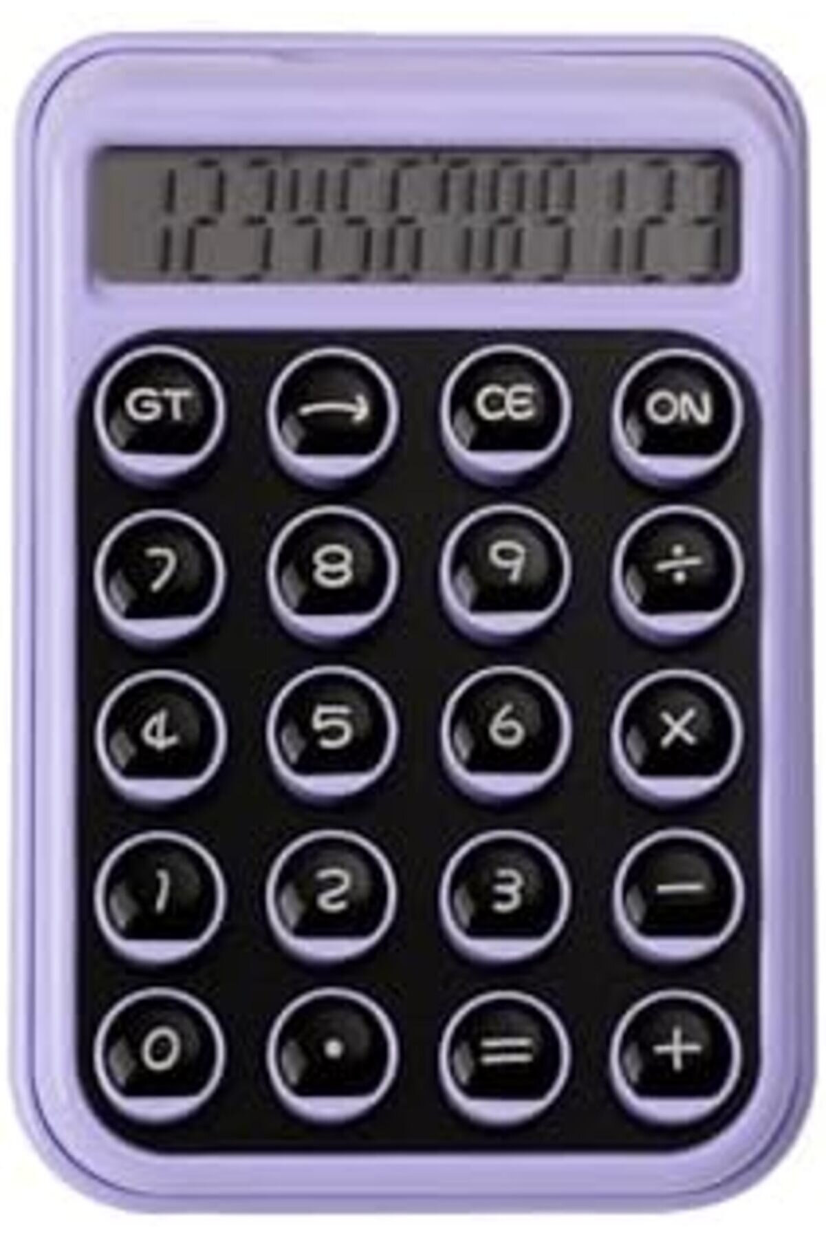 Modashi̇ne Renkli̇ Ve Işık Enerji̇li̇ Hesap Maki̇nesi̇ - Bl2122 (Mor) Modascope 1014773