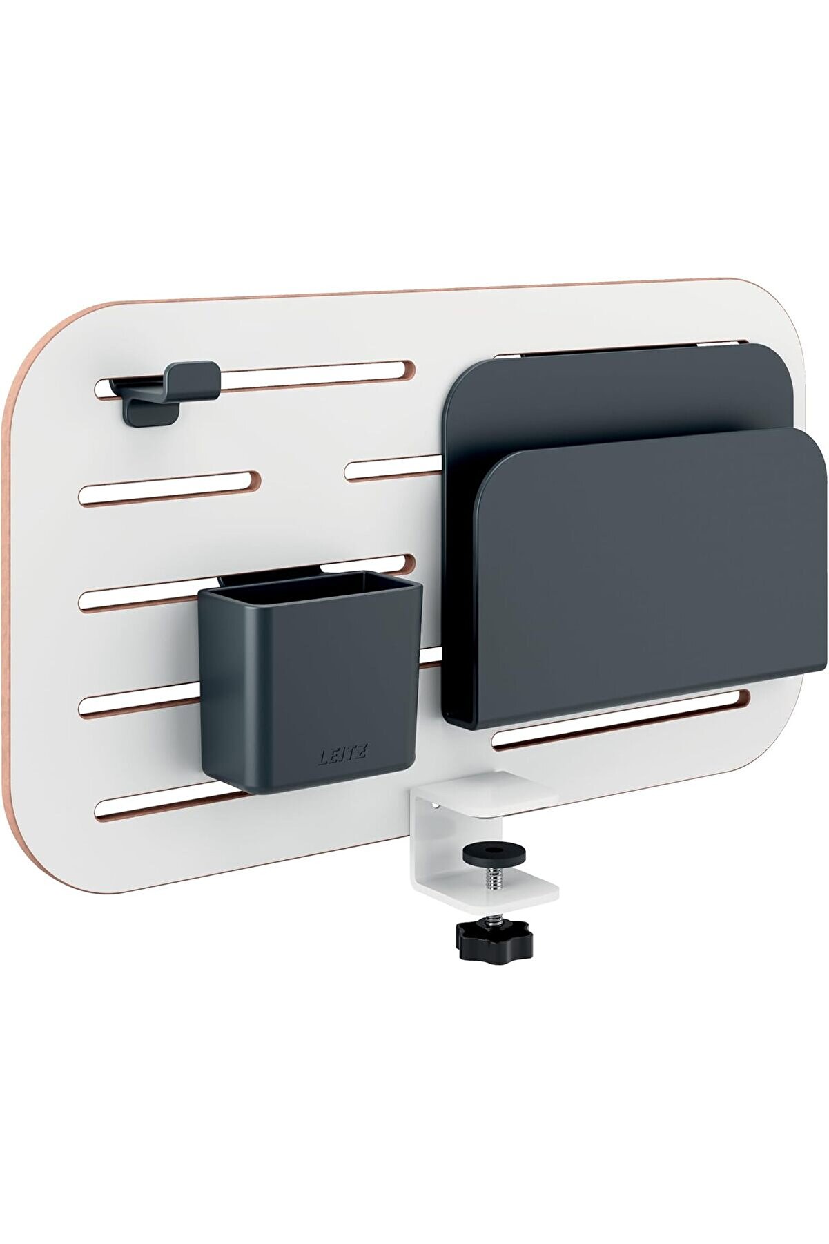 STOREMAX Ergo Küçük Pegboard Çalışma Masası Düzenleyici, Aksesuarlı, Yüksek Kaliteli Takma Tahta, 35 mm'