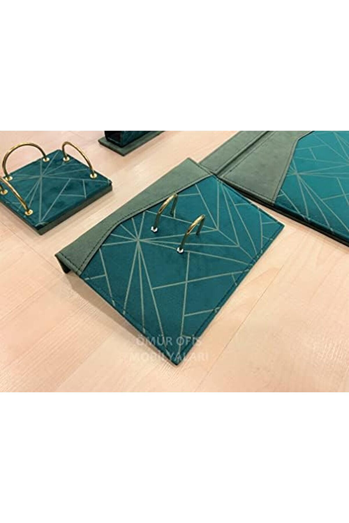 Mrtshoppng Ofi̇s Kadi̇fe Pari̇s Sümen Takımı 11 Parça - Yeşi̇l Mrtshoppng 542093