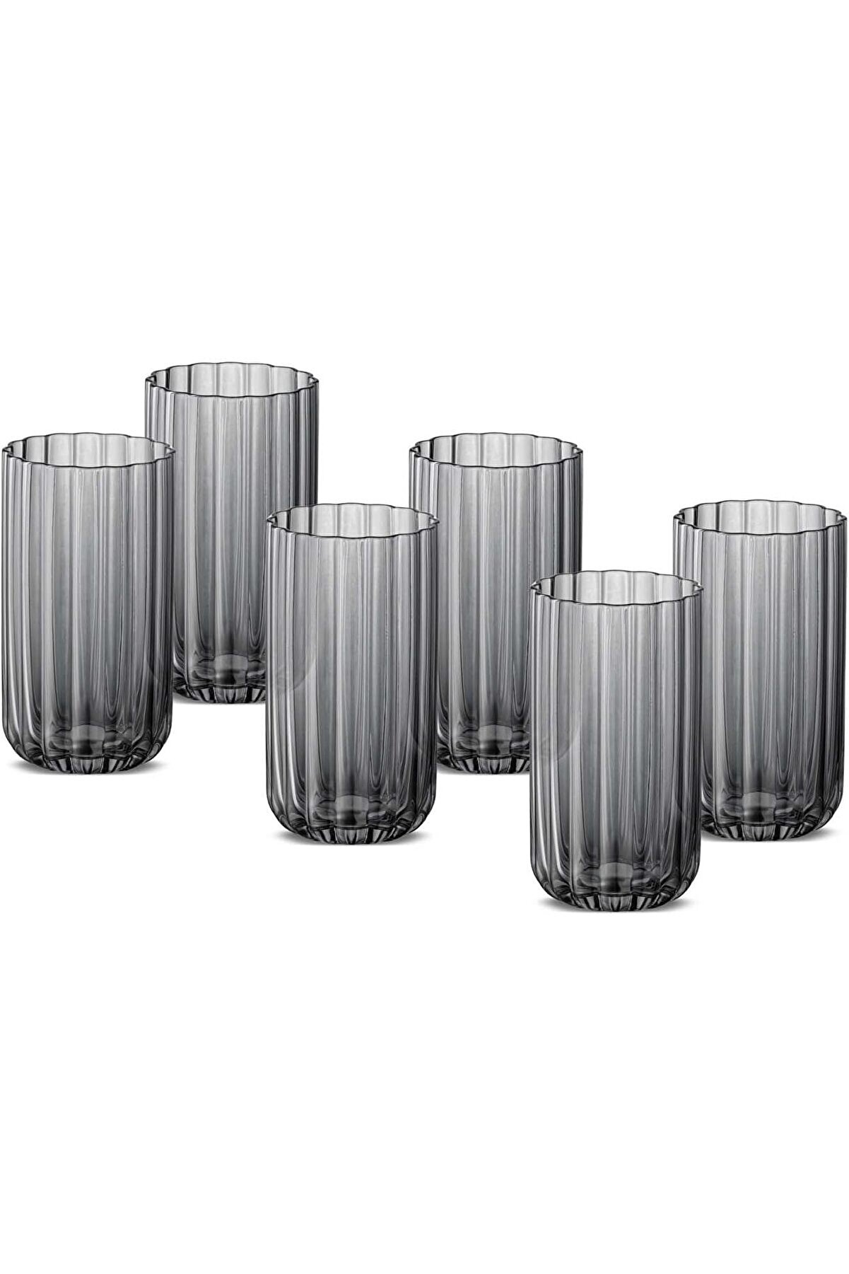 STOREMAX modashine Foggy Grey 6'lı Meşrubat Bardağı modascope 1014773