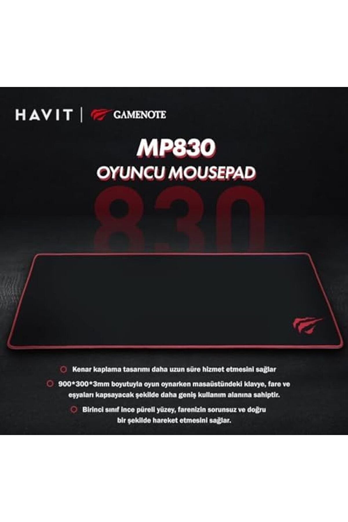 Modashi̇ne Gamenote Mp830 Xl 900 * 300 * 3Mm Gami̇ng Mouse Pad Modascope 1014773