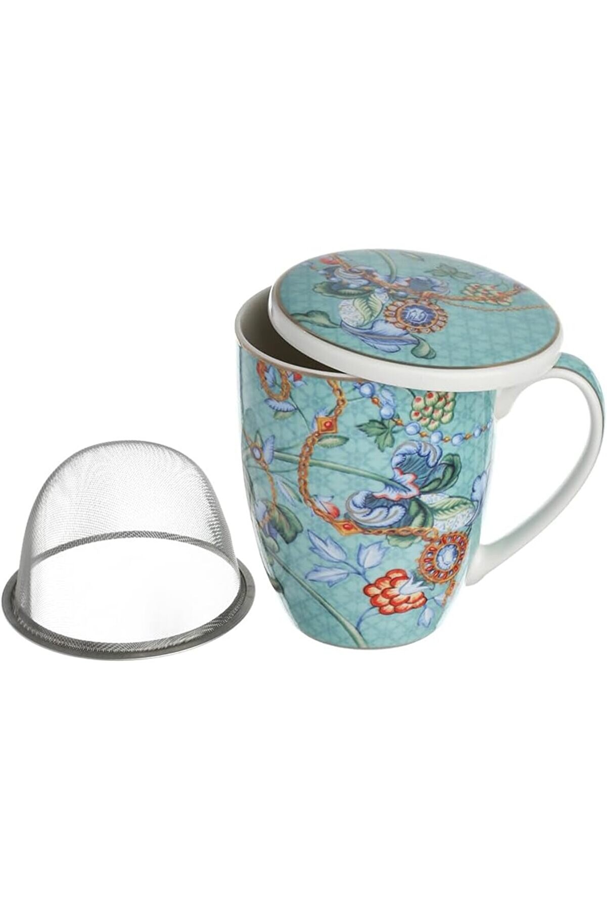 STOREMAX modashine Art Chantelle Suzgecli Kapakli Kupa 600 ml modascope 1014773