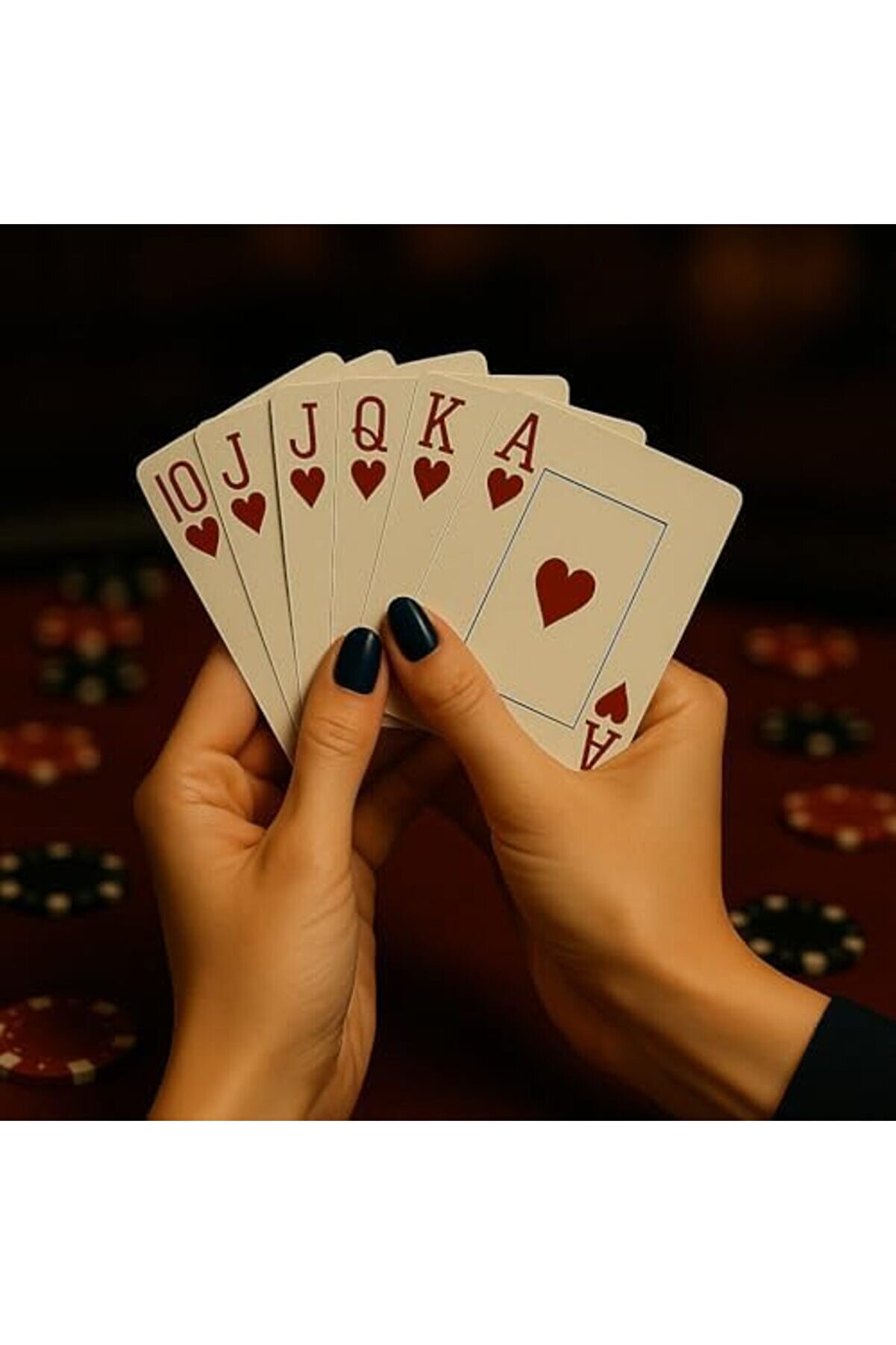 Modashi̇ne Boy Plasti̇k Poker Oyun Kağıdı (Casi̇no Playi̇ng ) (Mavi̇) Modascope 1014773