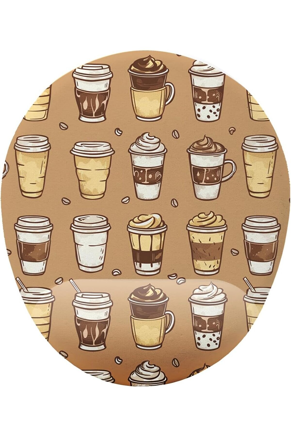 STOREMAX modashine fikirler Kahve Bilek Destekli Mouse Pad modascope 1014773