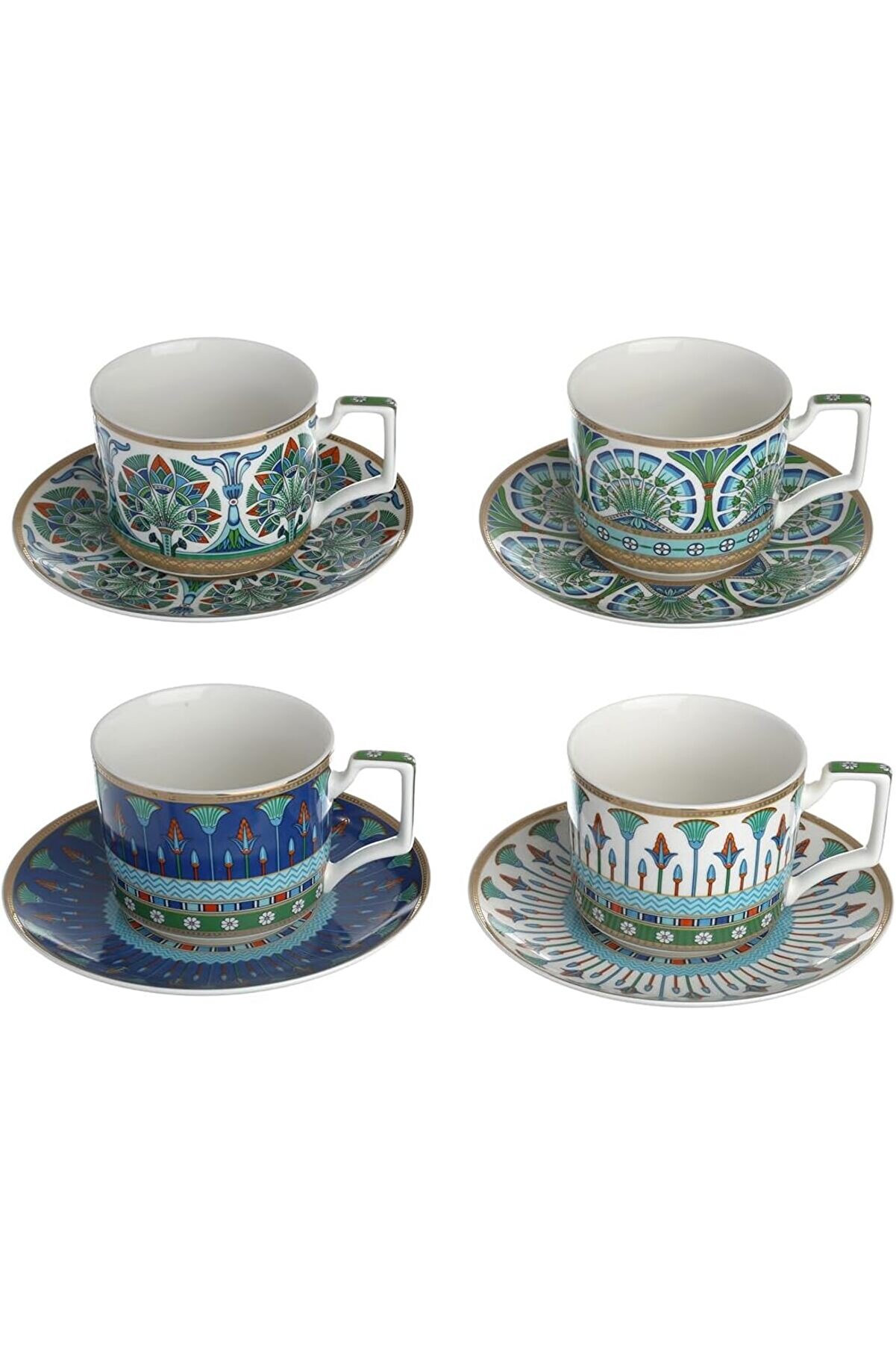 Modashi̇ne Art Calli̇sta 4 L&uuml; Cay Fi̇ncanı Seti̇ Modascope 1014773