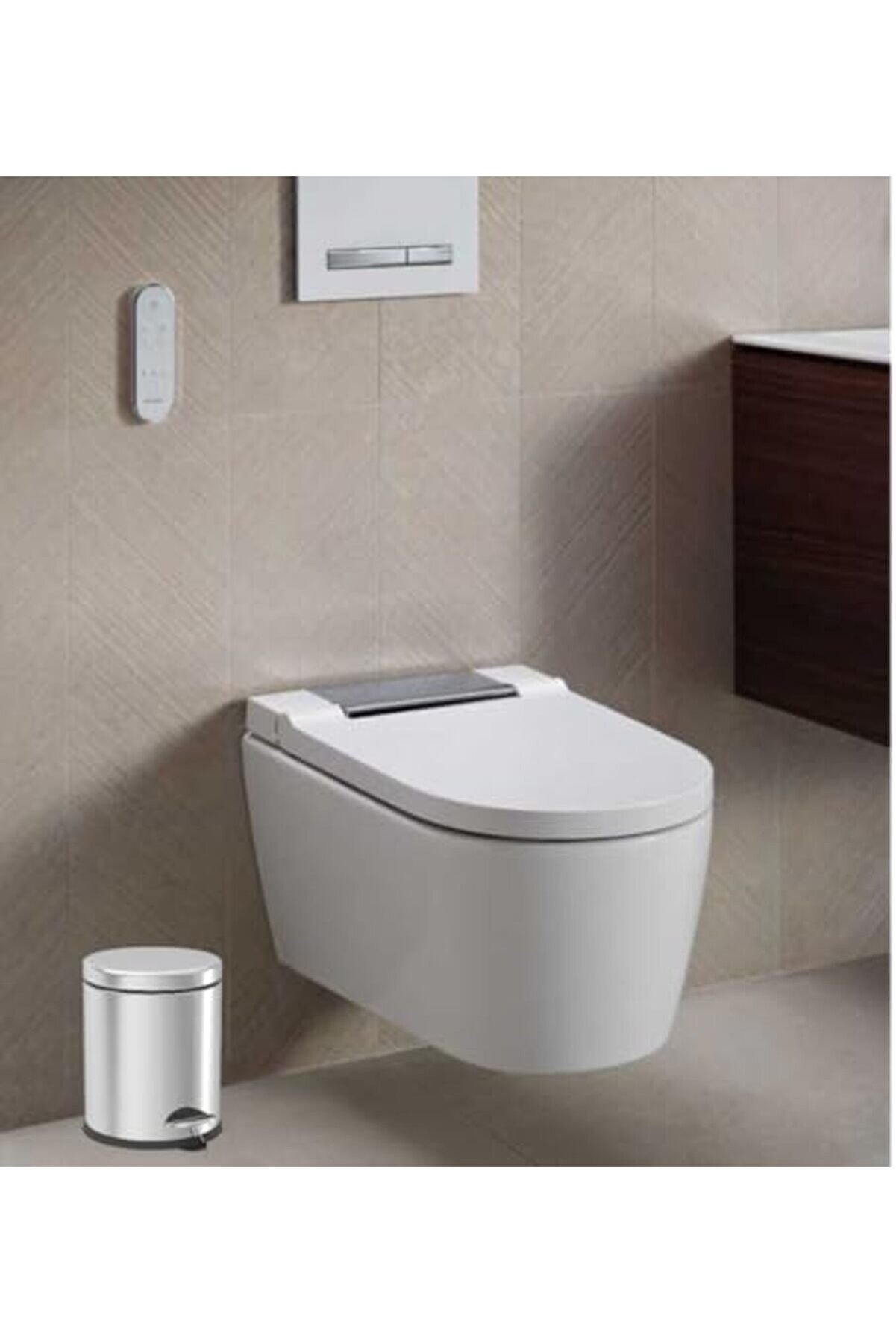 Pltnstoreshop Pedallı Çöp Kovası Krom 5 Lt (Nv1002) Pltnstoreshop 1175735