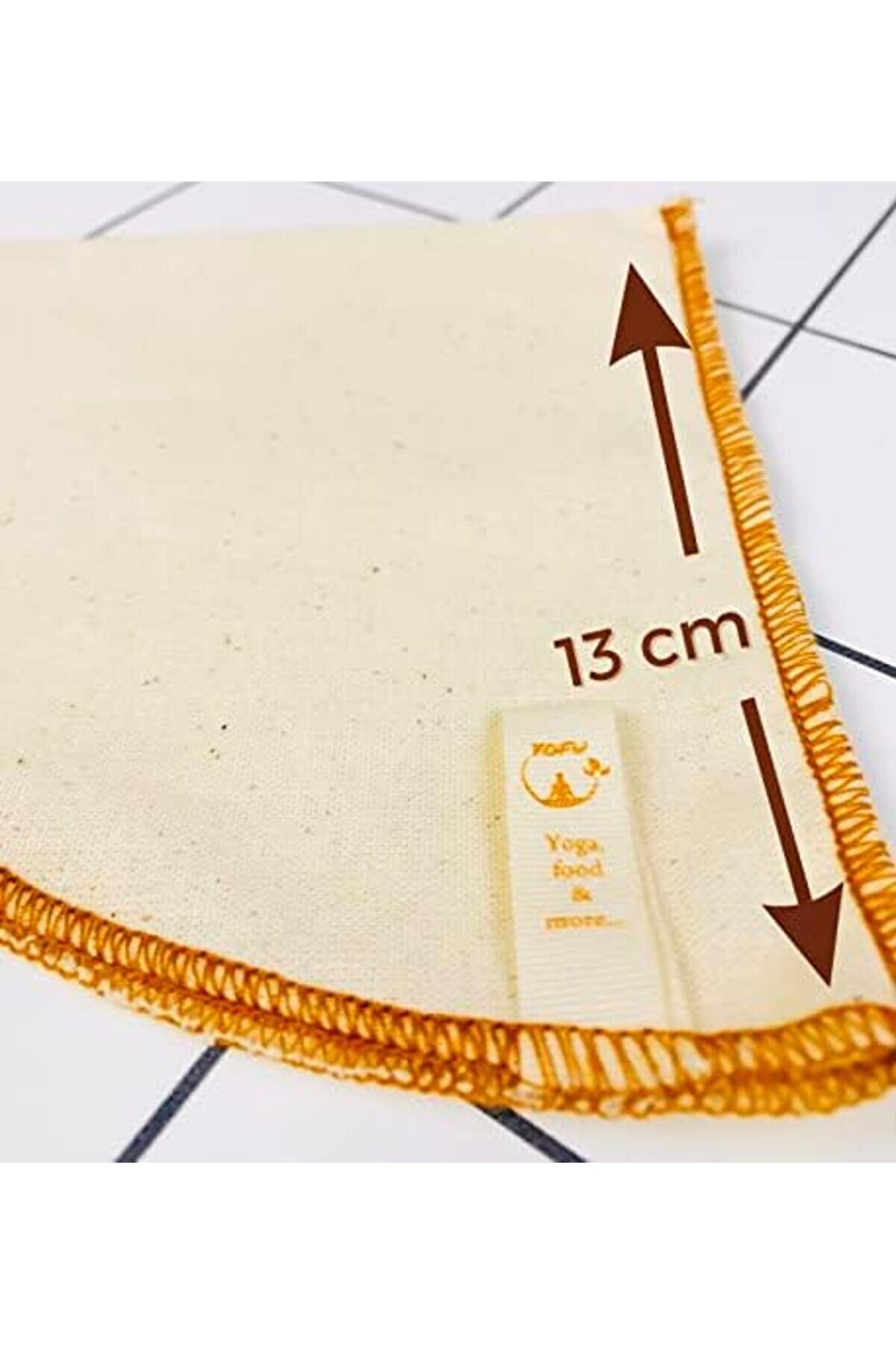 Modashi̇ne Adet) "Çi̇ft Katlı" V-60.4 Yıkanabi̇li̇r, Kumaş, Organi̇k Kahve Fi̇ltresi̇, Ağartılmamış%100 Ham