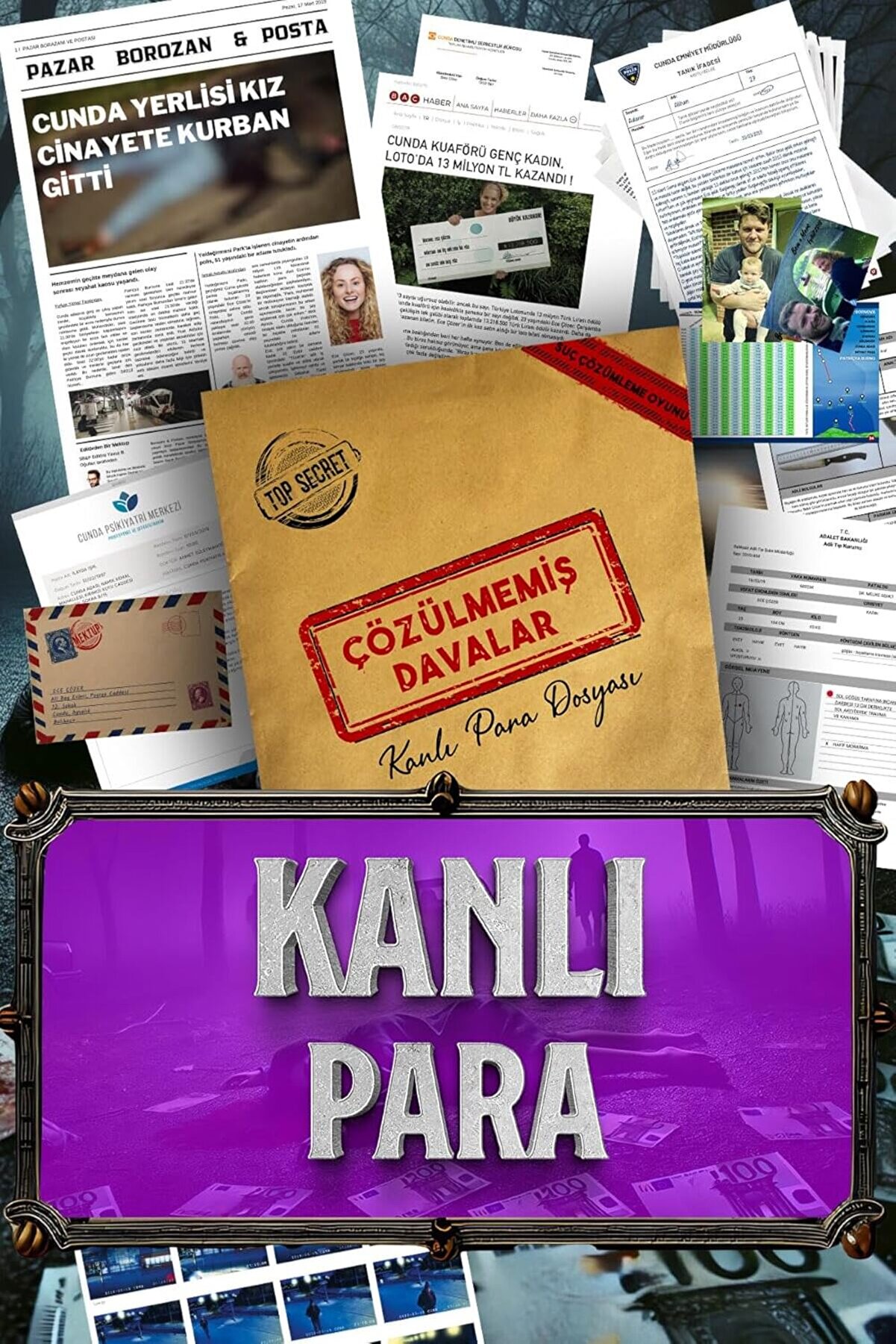 STOREMAX modashine Davalar Dedektiflik Suç Çözümleme Oyunu Kanlı Dosyası - Gizem Bulmaca Cinayet Çözme Kutu O