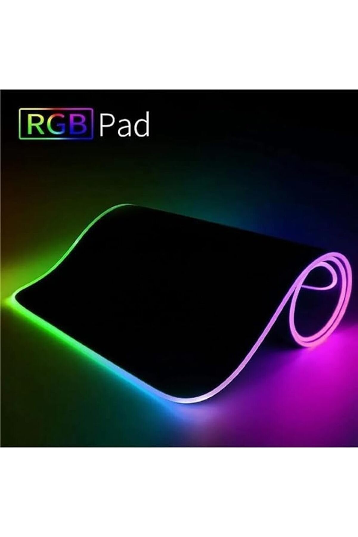Büyük Boy Xxl Ri̇ti̇m Desenli̇ Mousepad Rgb Led Işıklı Gami̇ng Gamer Oyuncu Mouse Pad 1175713