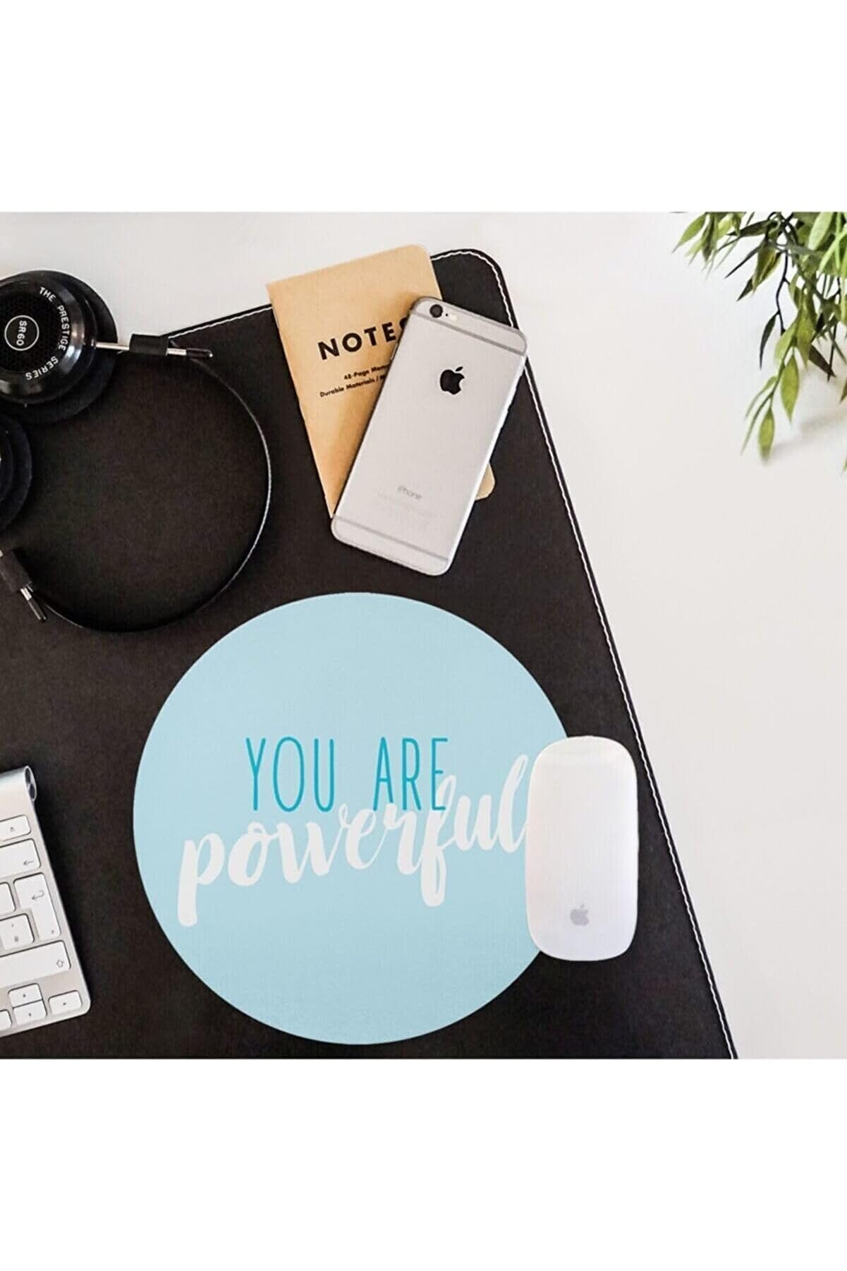 STOREMAX modashine Arkadaşa Hediye Tasarımlı Yuvarlak Mouse Pad - Mousepad - Mouse Pad - Fare Altlığı modasco