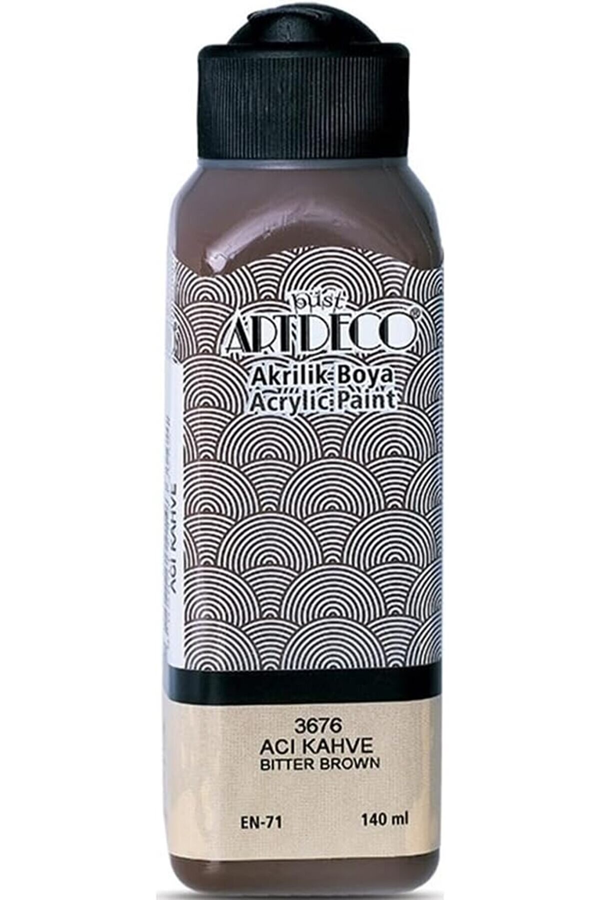 STOREMAX modashine Akrilik, 140ml, Acı Kahve 3676 modascope 1014773