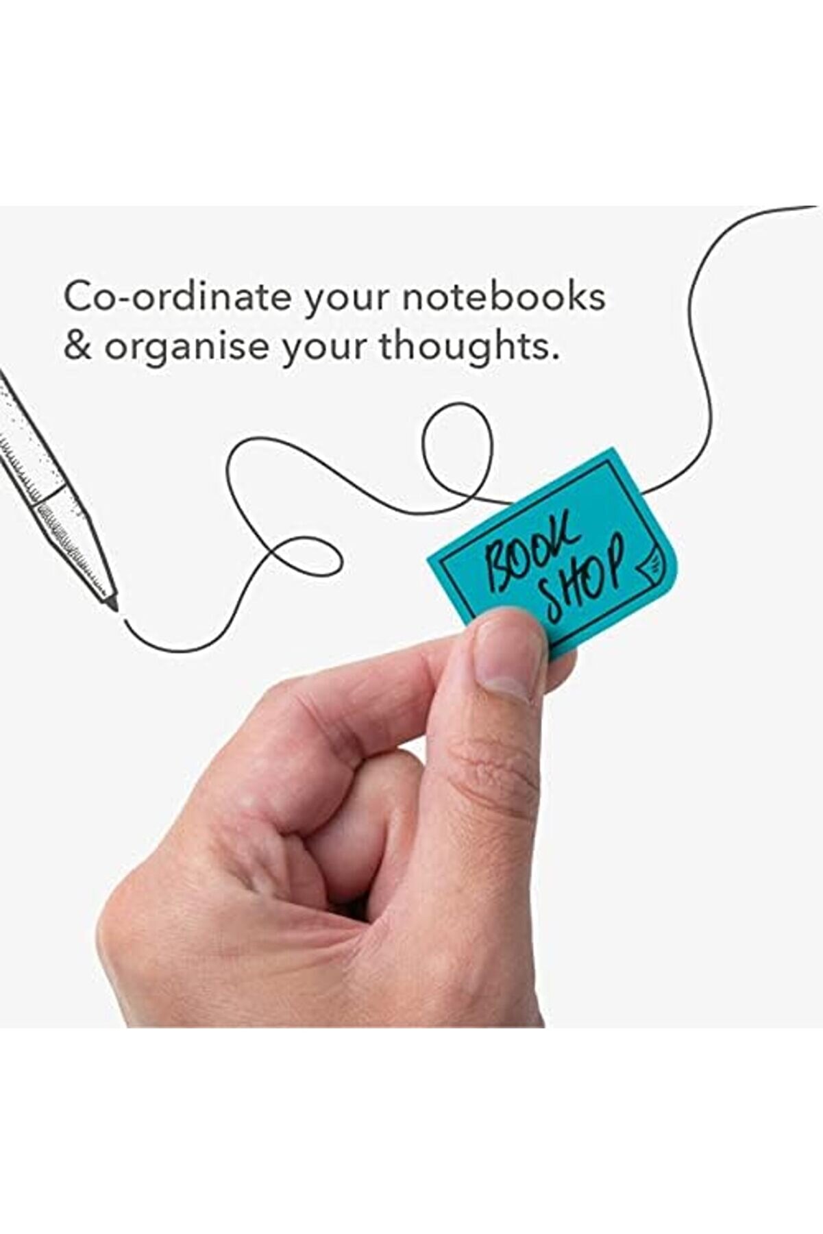 Modashi̇ne Ki̇tap Ayracı Ve Post It Modascope 1014773