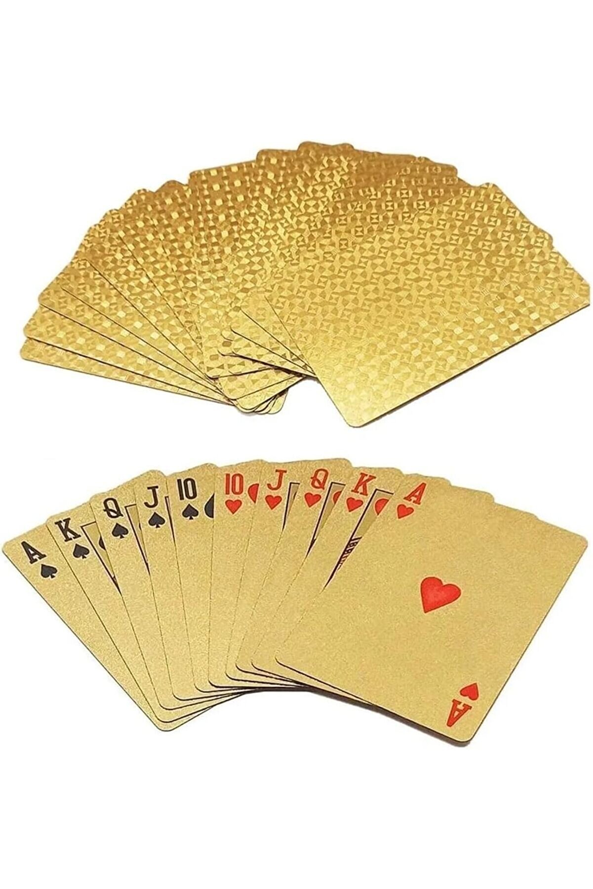 Modashi̇ne İskambi̇l Kağıdı Destesi̇ Oyun Kartları Su Ge&ccedil;i̇rmez Pvc Parlak Rengi̇ 54 L&uuml; Modascope 10