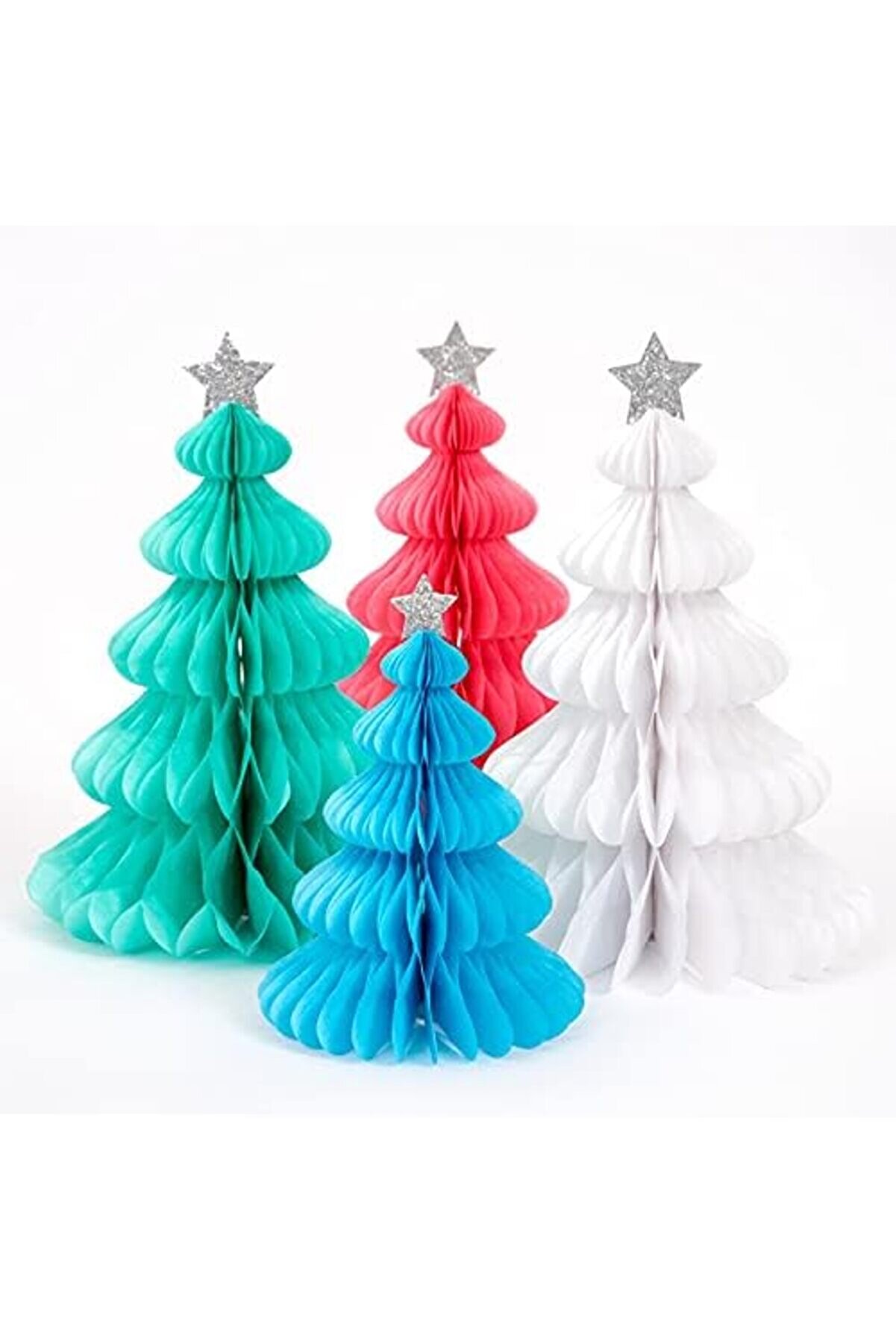 Modashi̇ne - Decorati̇ons - Renkli̇ Orman Petekli̇ Dekorlar - 10 Lu Modascope 1014773