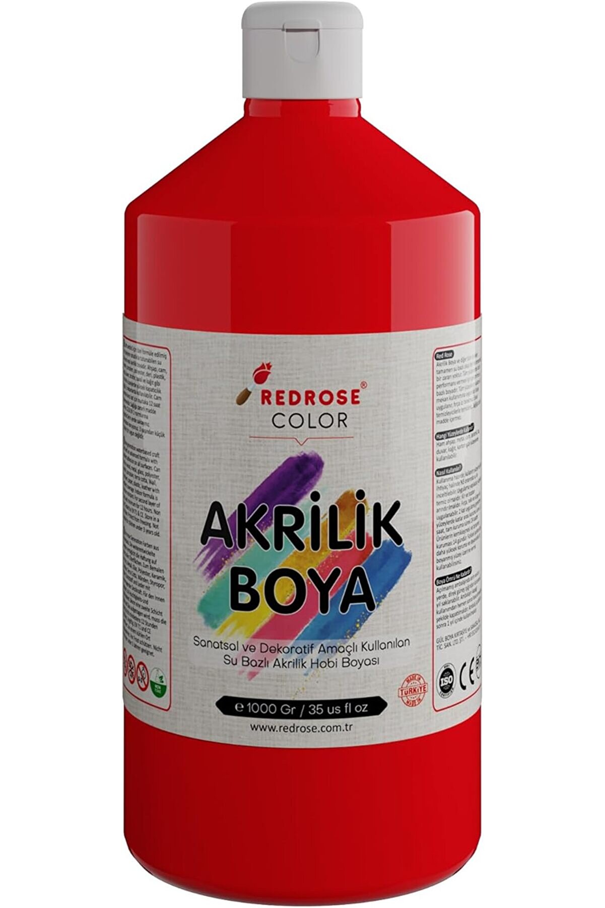 STOREMAX modashine Rose Kırmızı Akrilik 1000 gr modascope 1014773