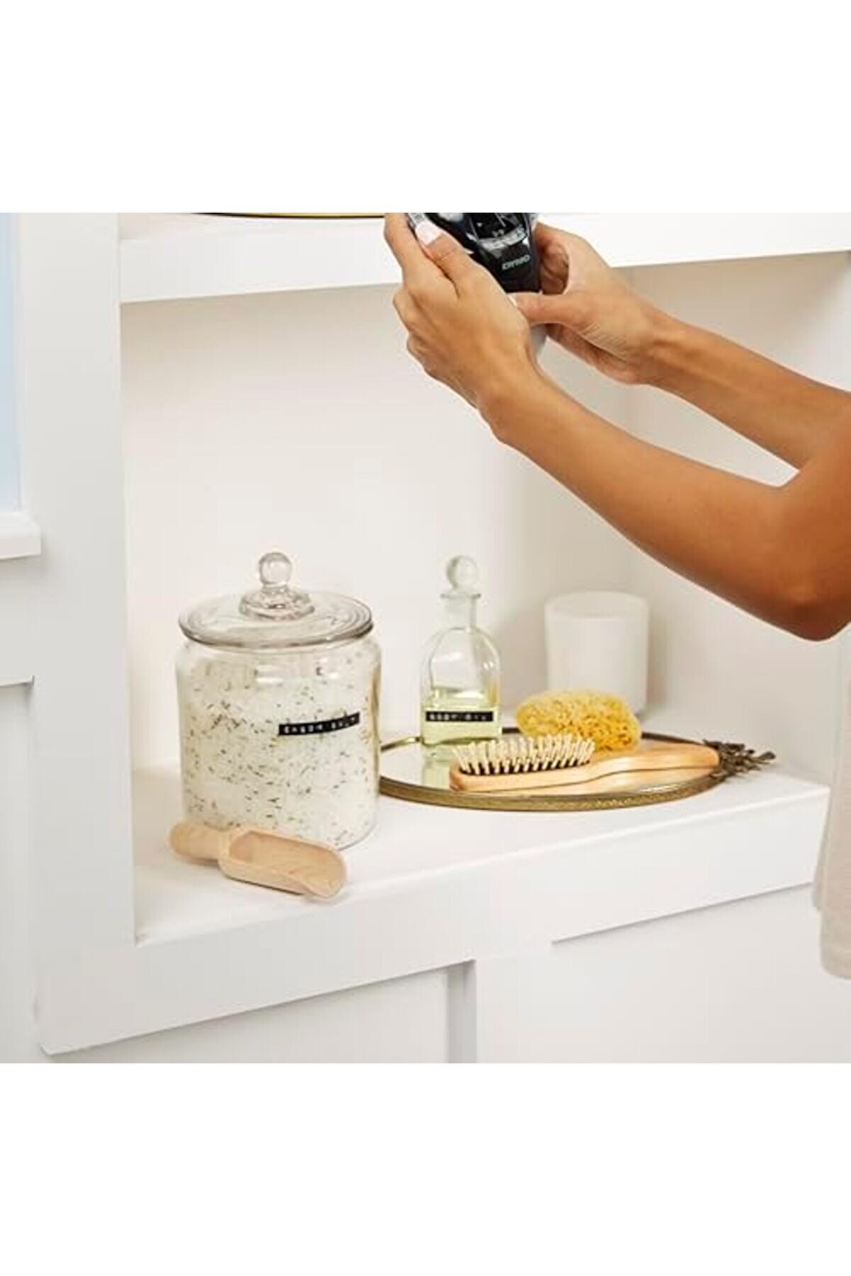 Modashi̇ne 3D Plasti̇k Kabartma Şeri̇t (9 Mm X 3 Mt), 3 L&uuml; Paket, Si̇yah - S0847730 Modascope 10147