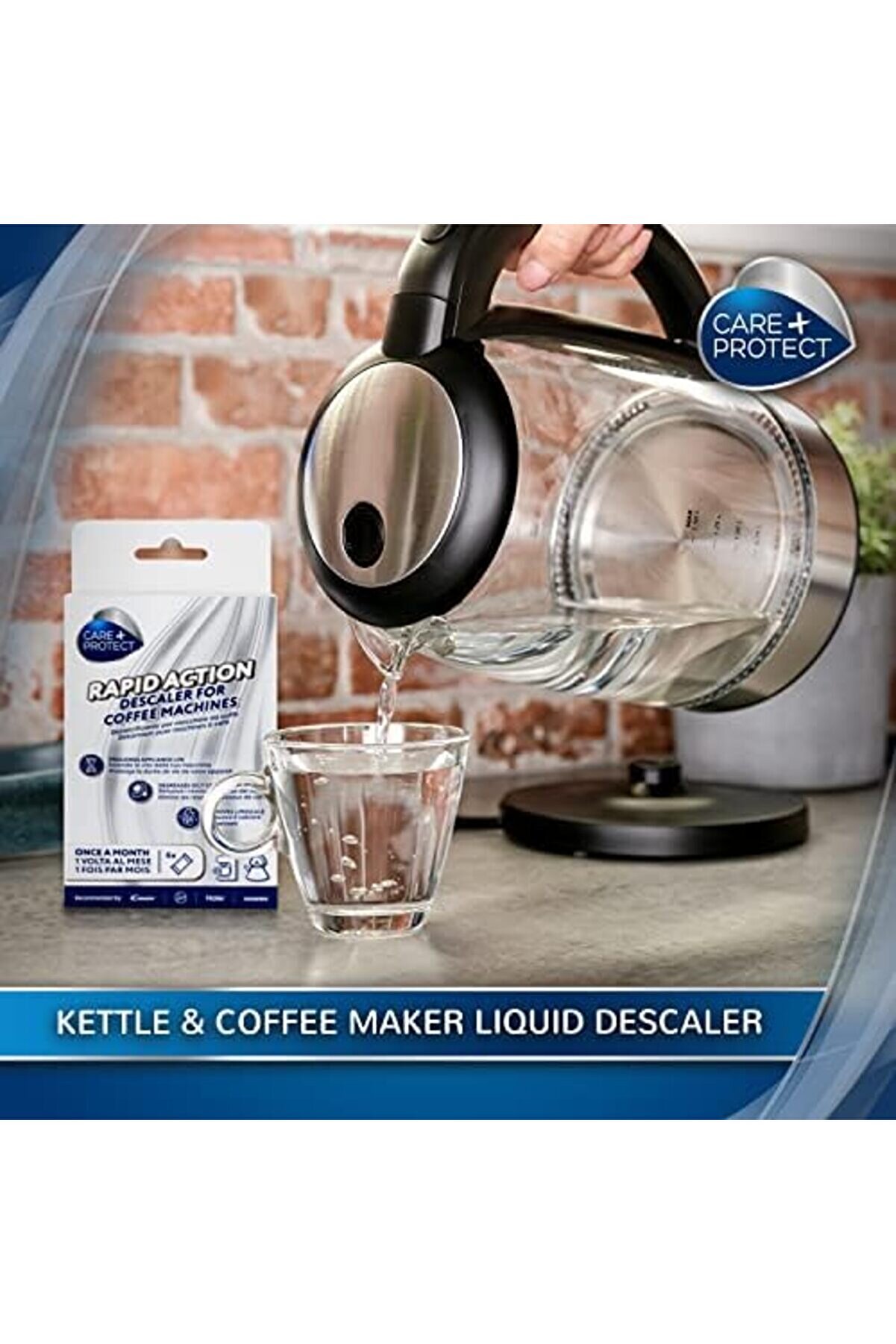 Modashi̇ne + Protect Kahve Maki̇nesi̇ Ve Su Isıtıcıları Temi̇zleyi̇ci̇, Ki̇reç Çözücü, Üni̇versal, Ki̇reci̇ Çö