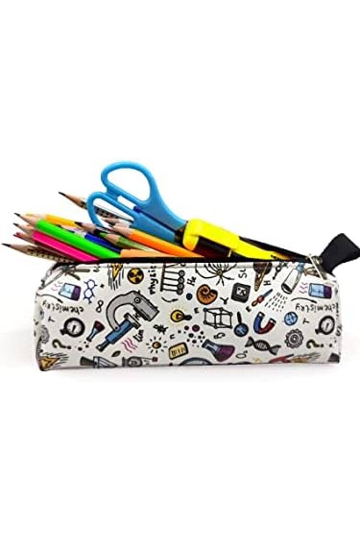 Kalem Kutusu Üçgen Fen Bi̇li̇mi̇ Kalemkutu Jumbo Vegan Deri̇ Kalemli̇k 1175713