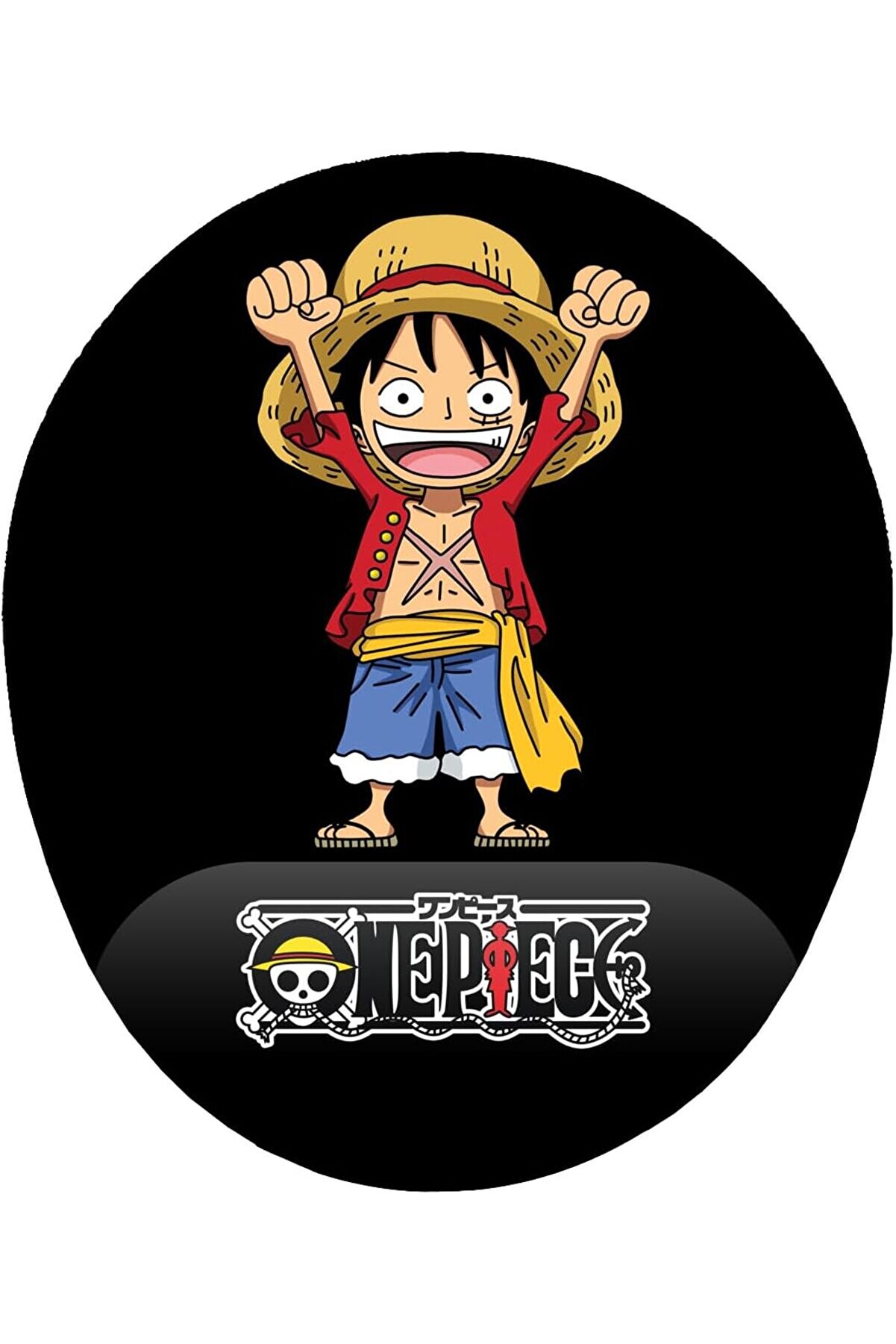 STOREMAX modashine fikirler One Piece Luffy Bilek Destekli Mouse Pad modascope 1014773
