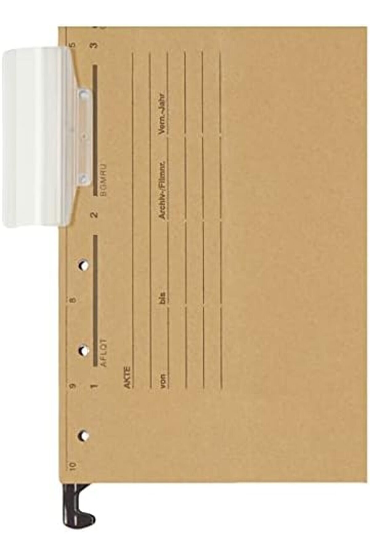 Modashi̇ne Alpha Askılı Dosya, Telsi̇z, A4, Kese Kağıdı Rengi̇, 10 Lu Paket, 19153000 Modascope 10