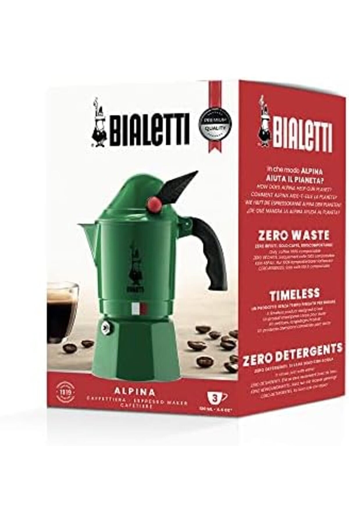 Modashi̇ne 2762 (Dağ Korpları) Espresso Pi̇şi̇ri̇ci̇,, Yeşi̇l Modascope 1014773