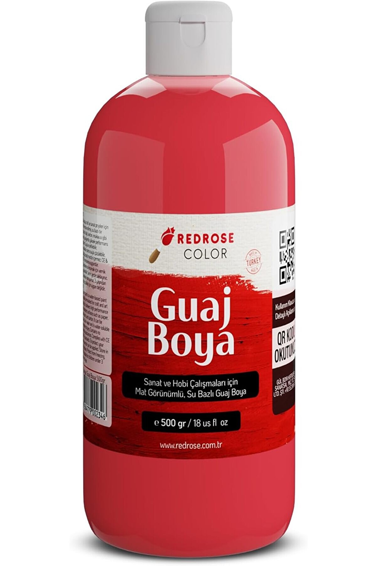 STOREMAX modashine Rose Kırmızı Guaj 500 gr modascope 1014773