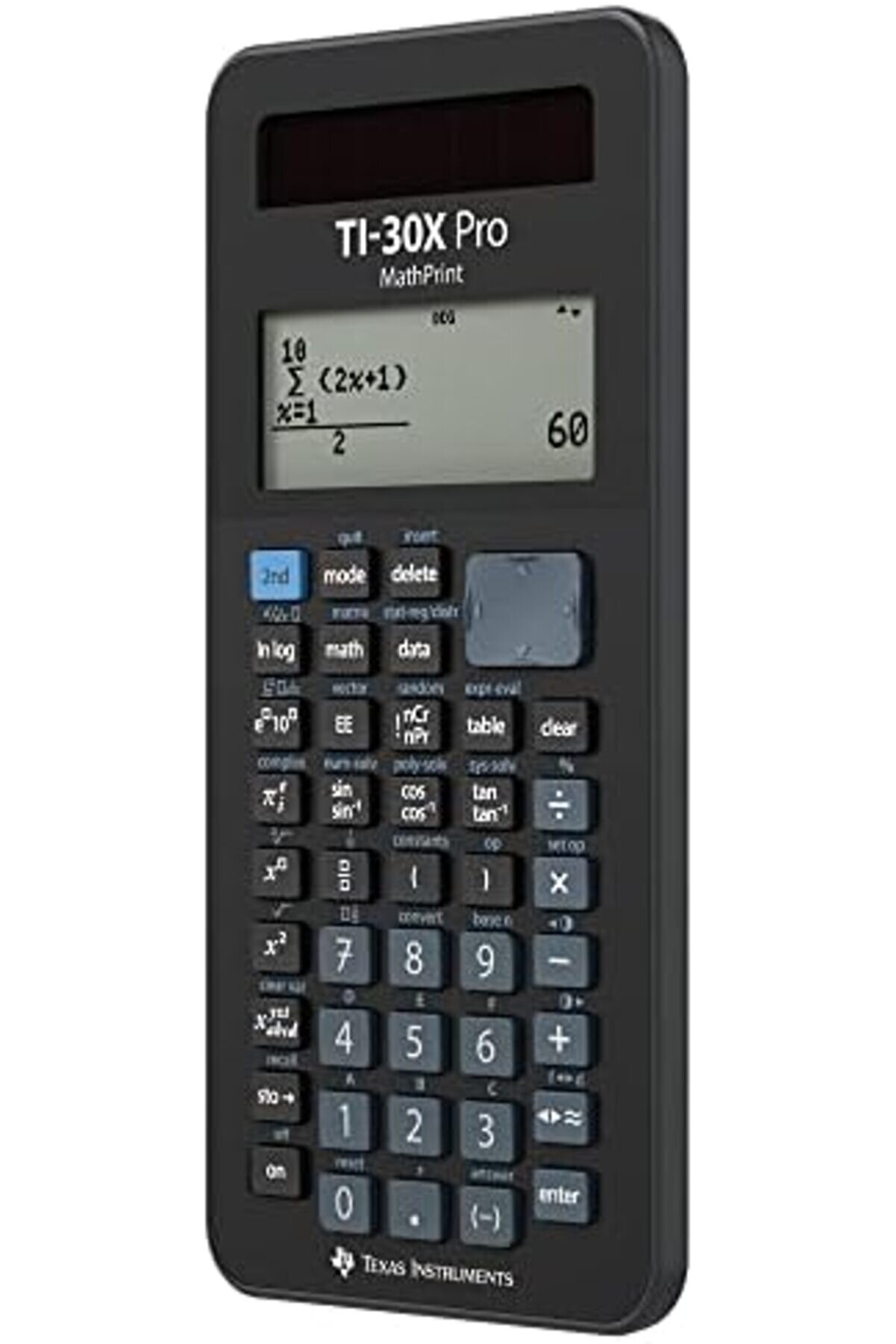 Modashi̇ne Instruments Tı-30X Pro Mathpri̇nt Okul Hesap Maki̇nesi̇ (4 Satırlı Yüksek Çözünürlüklü Ekran,