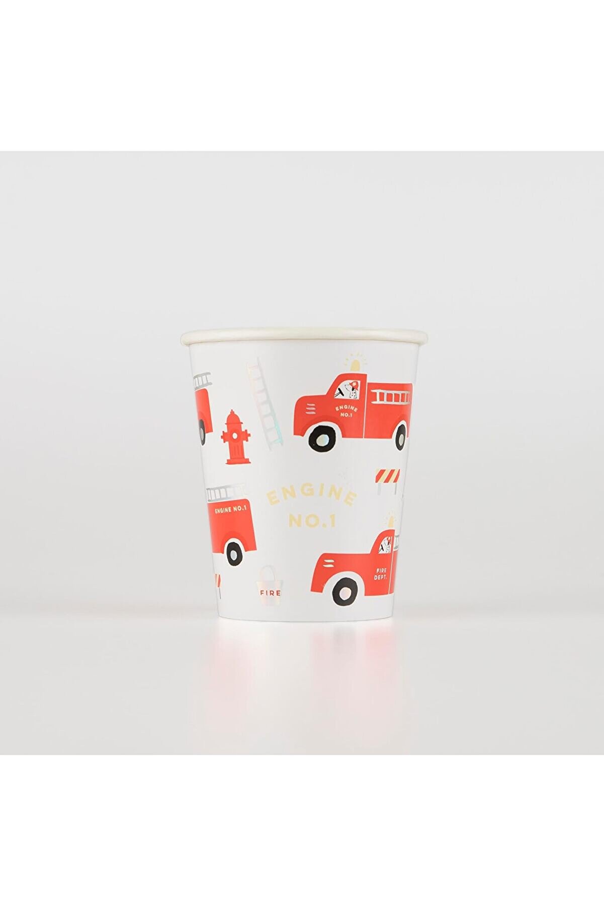 STOREMAX modashine - Fire Truck Cups - İtfaiye - 8'li modascope 1014773